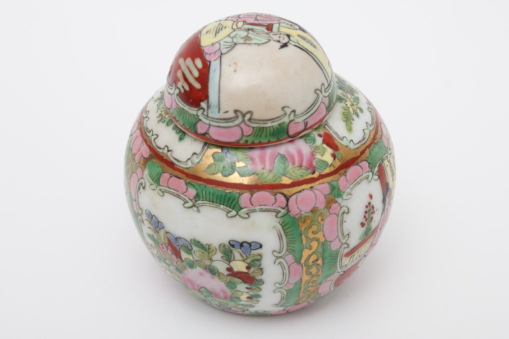 Set of Japanese Porcelain Ginger Jars