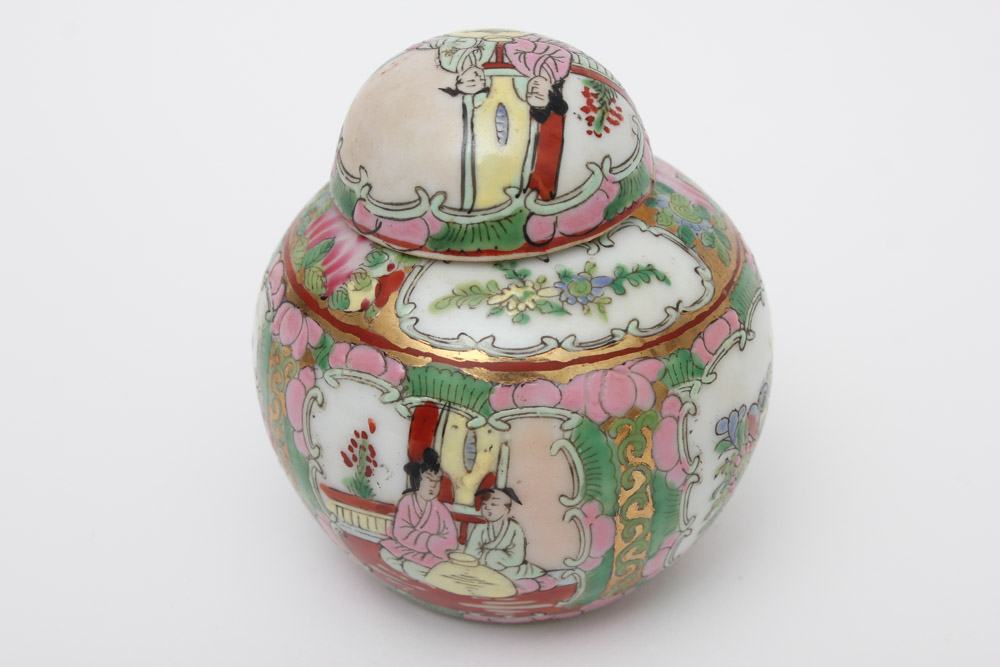 Set of Japanese Porcelain Ginger Jars