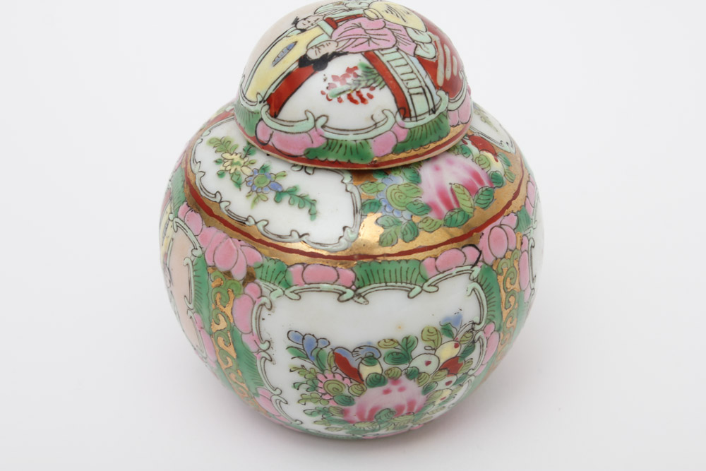 Set of Japanese Porcelain Ginger Jars