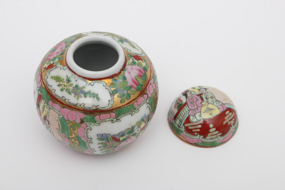 Set of Japanese Porcelain Ginger Jars