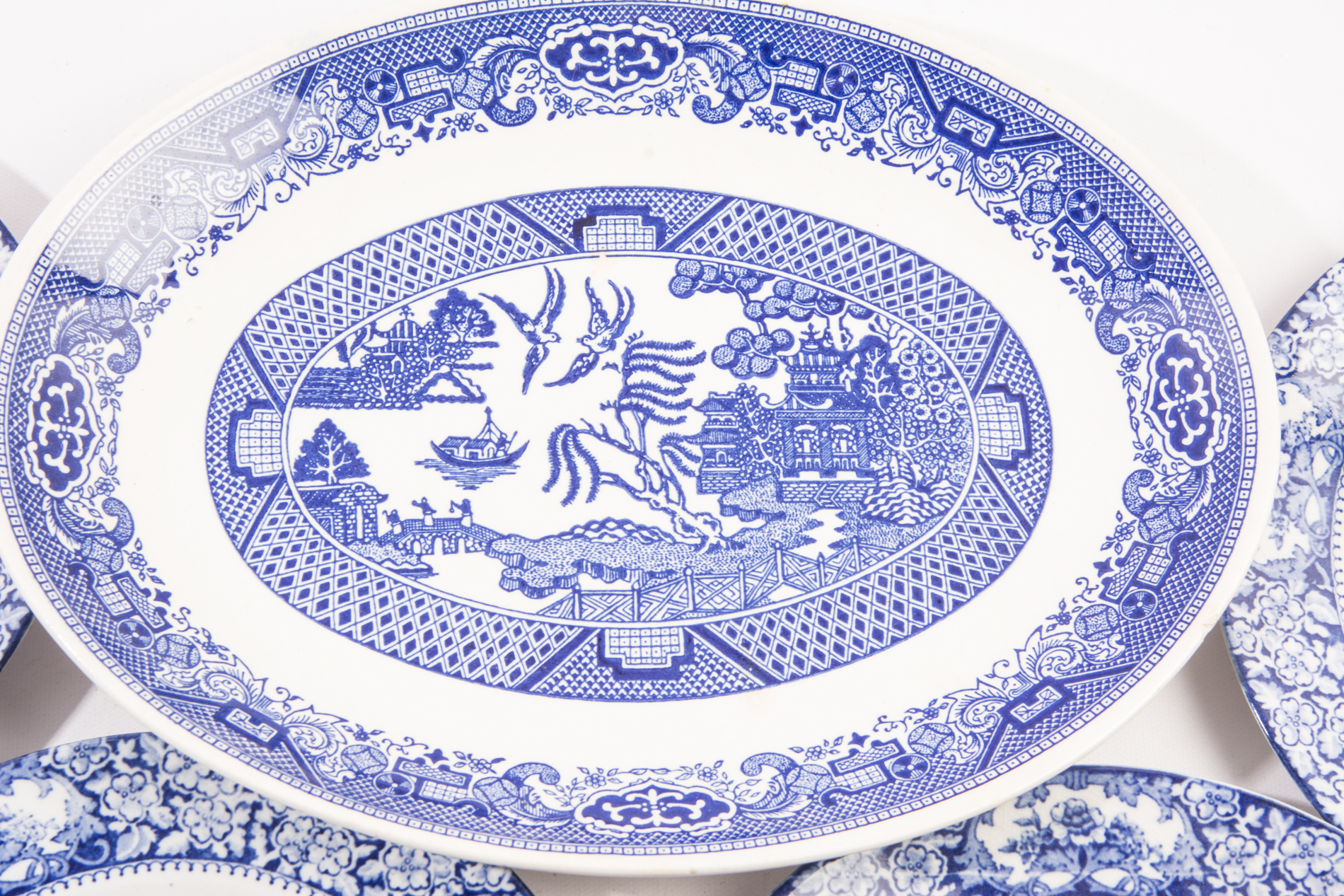 "Olde Willow Ware" Ironstone Tableware