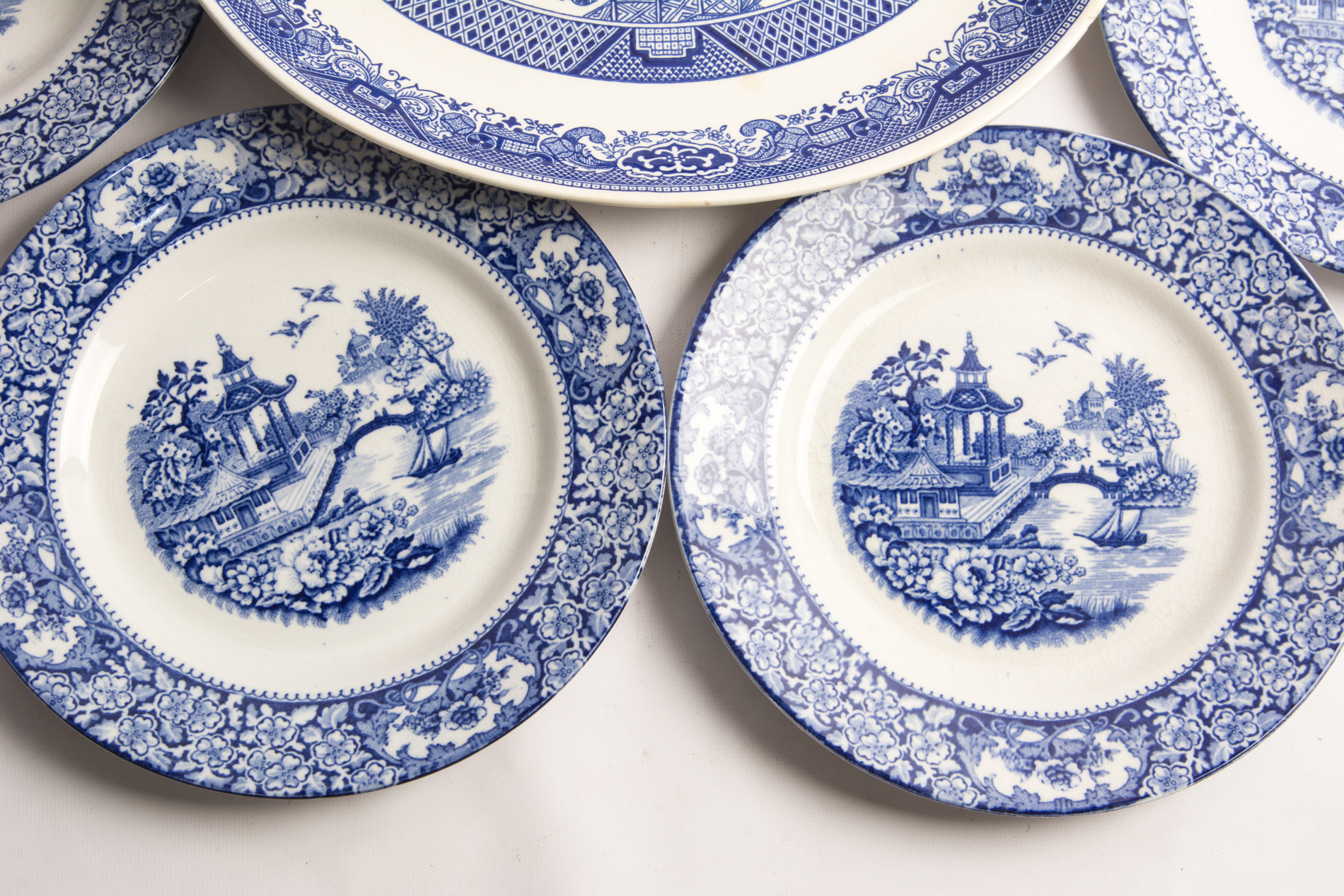 "Olde Willow Ware" Ironstone Tableware
