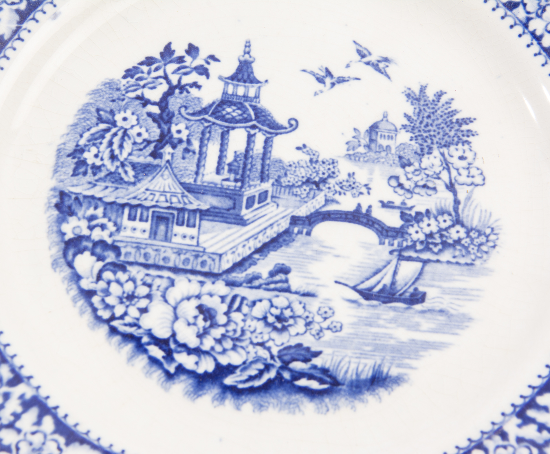 "Olde Willow Ware" Ironstone Tableware