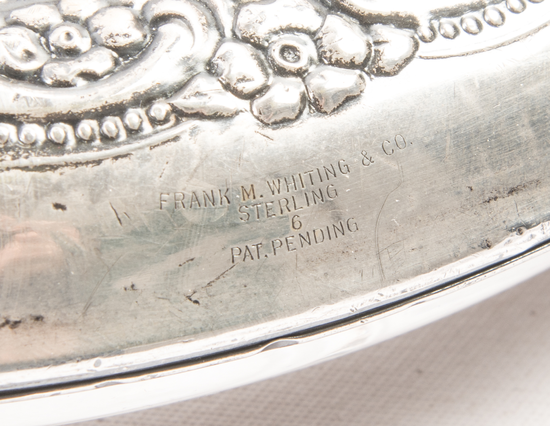 Sterling Silver Trimmed Coasters