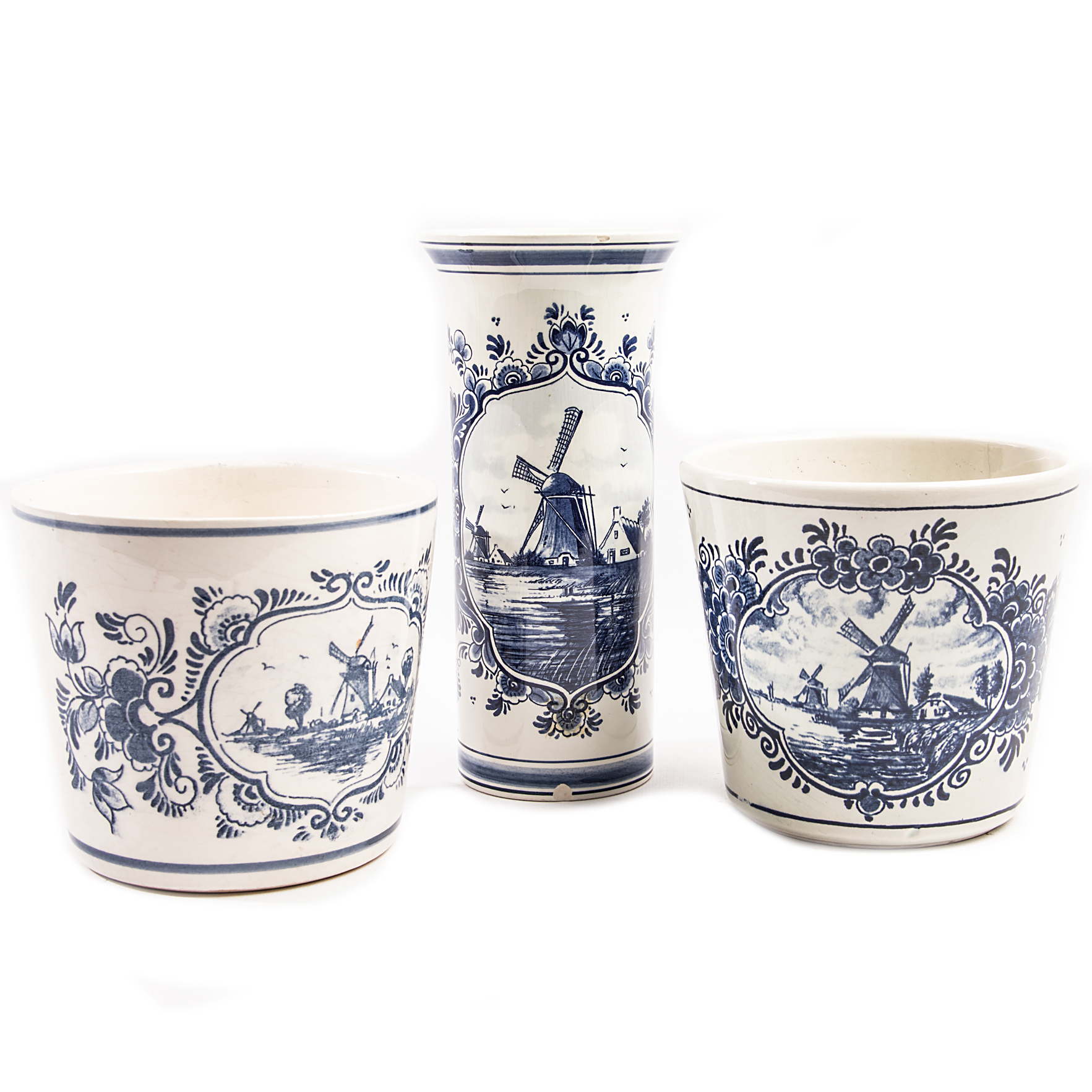 Delft Blue Vases