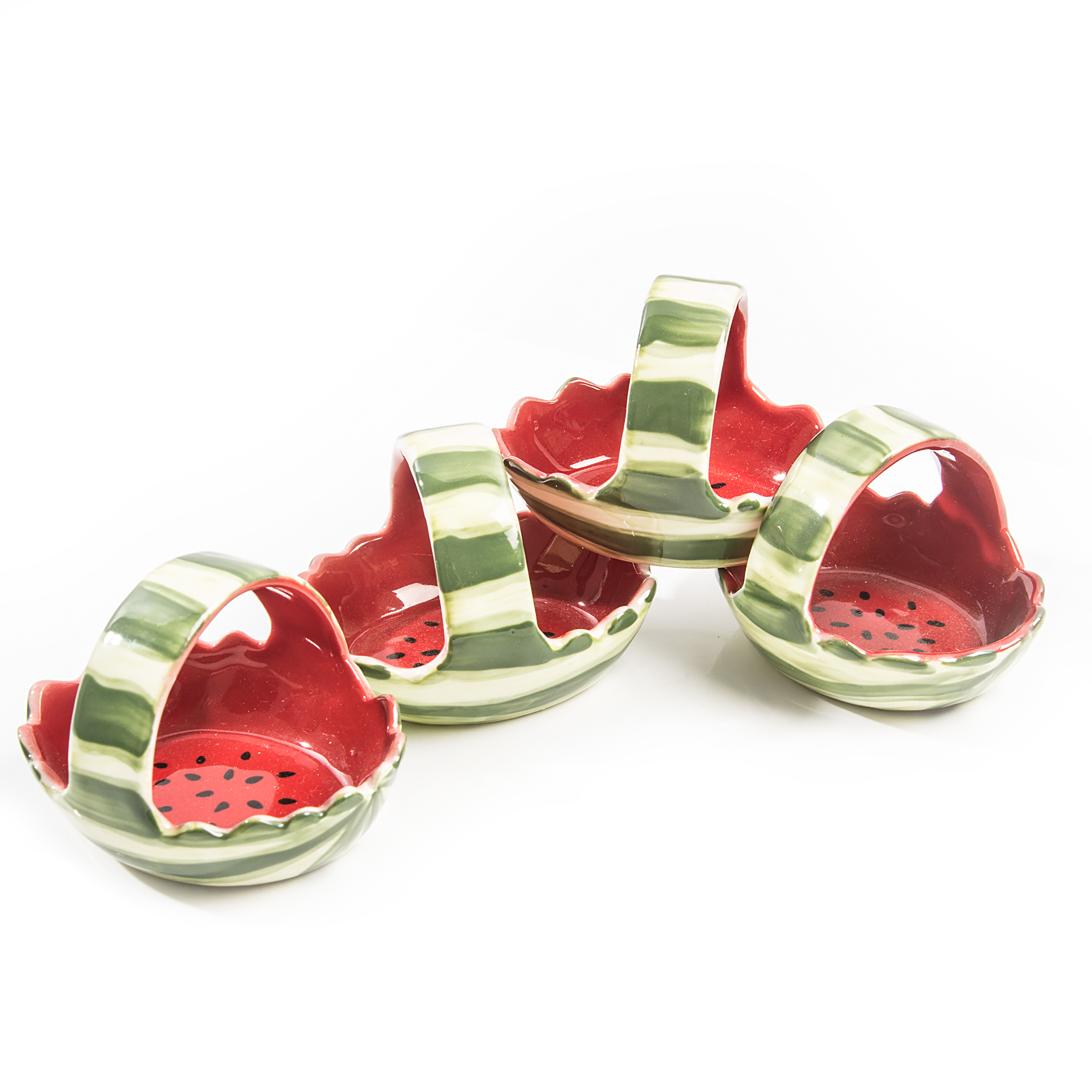 Pia Bone China Watermelon Seed Dishes