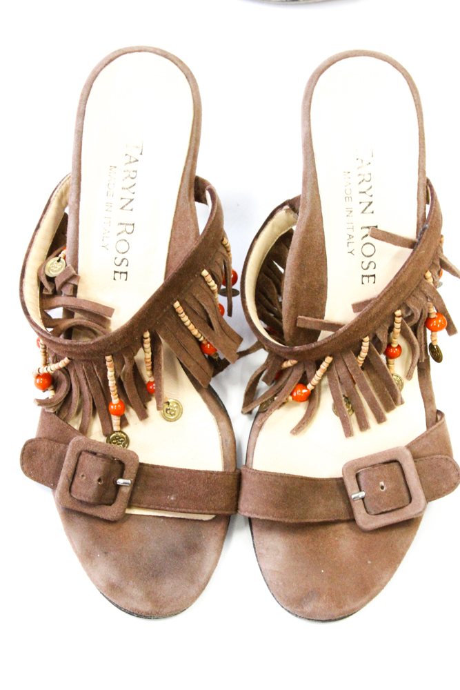 Contemporary Heels Including Tory Burch, Alberto Fermani, Kelsi Dagger