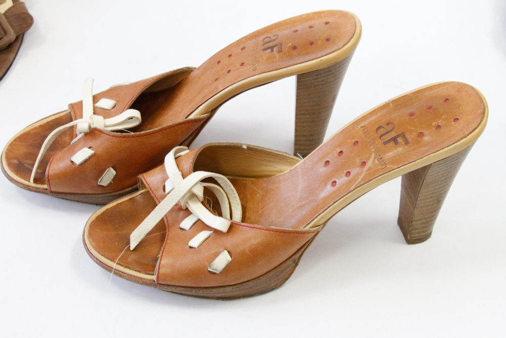 Contemporary Heels Including Tory Burch, Alberto Fermani, Kelsi Dagger