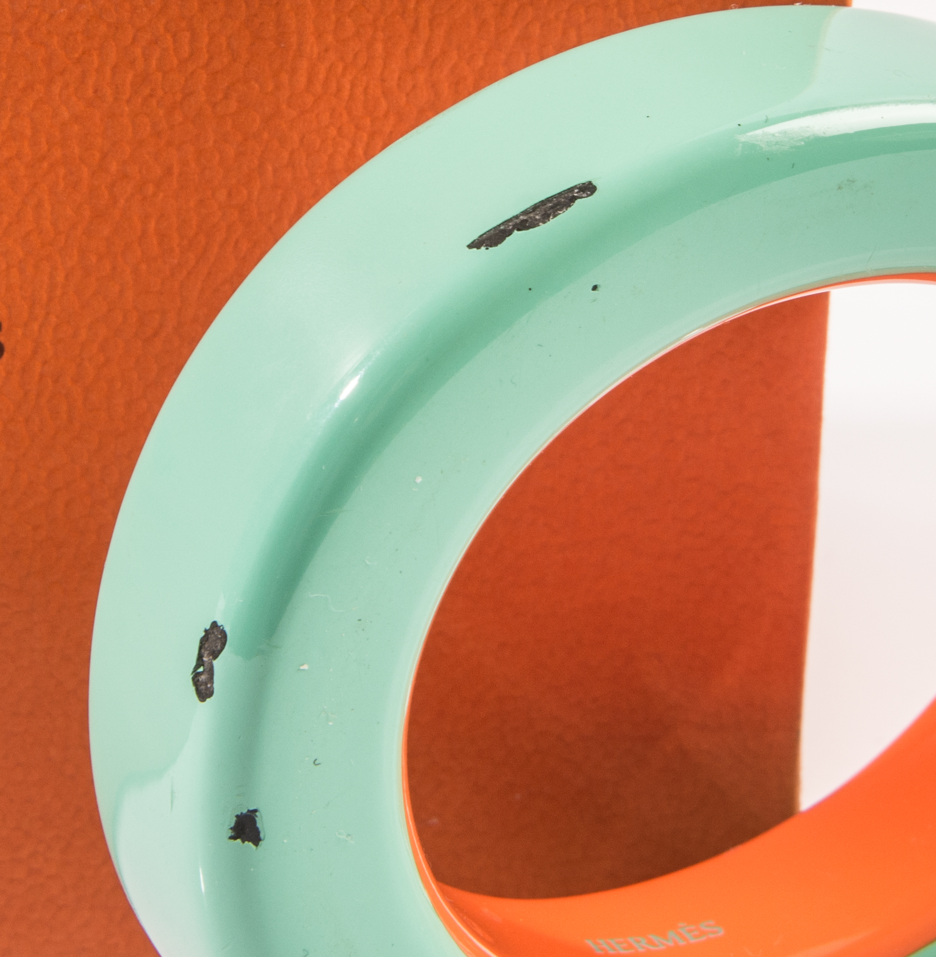 Hermès Laquer Finish Bangle Bracelet