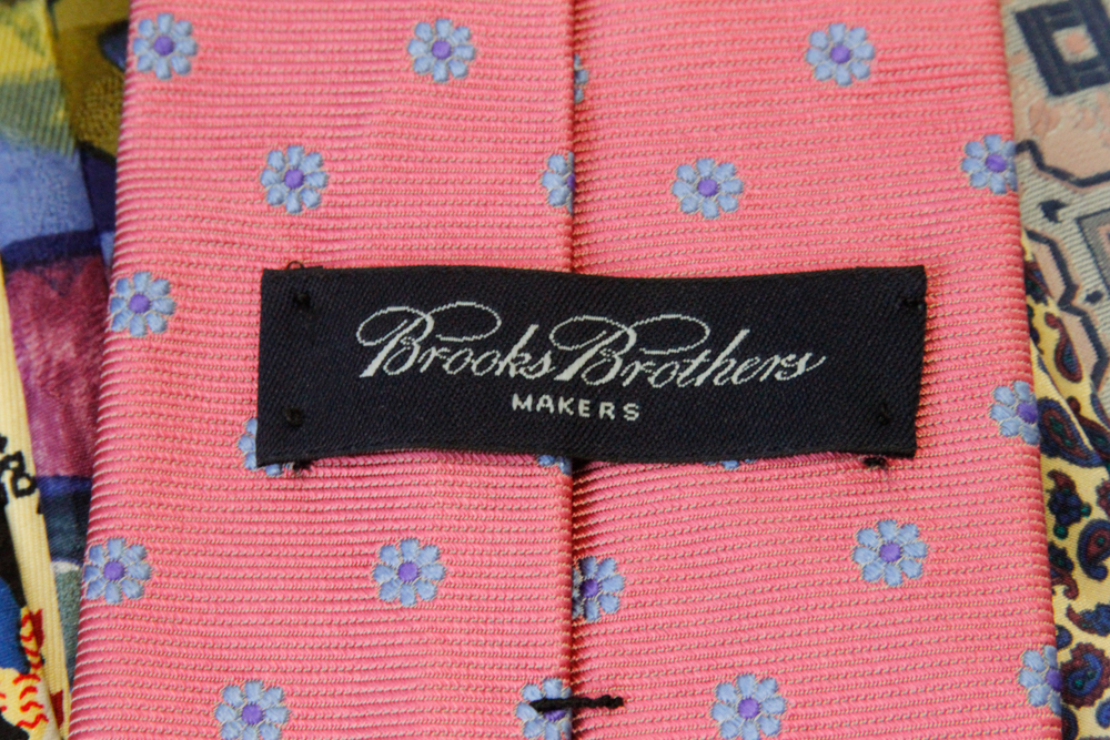 Seventy Five Vintage Ties, Bowties, Suspenders Including Valentino, Dior, Zegna, Don Loper