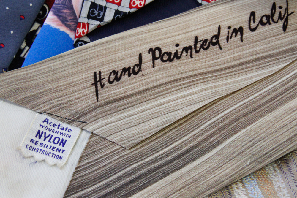 Seventy Five Vintage Ties, Bowties, Suspenders Including Valentino, Dior, Zegna, Don Loper