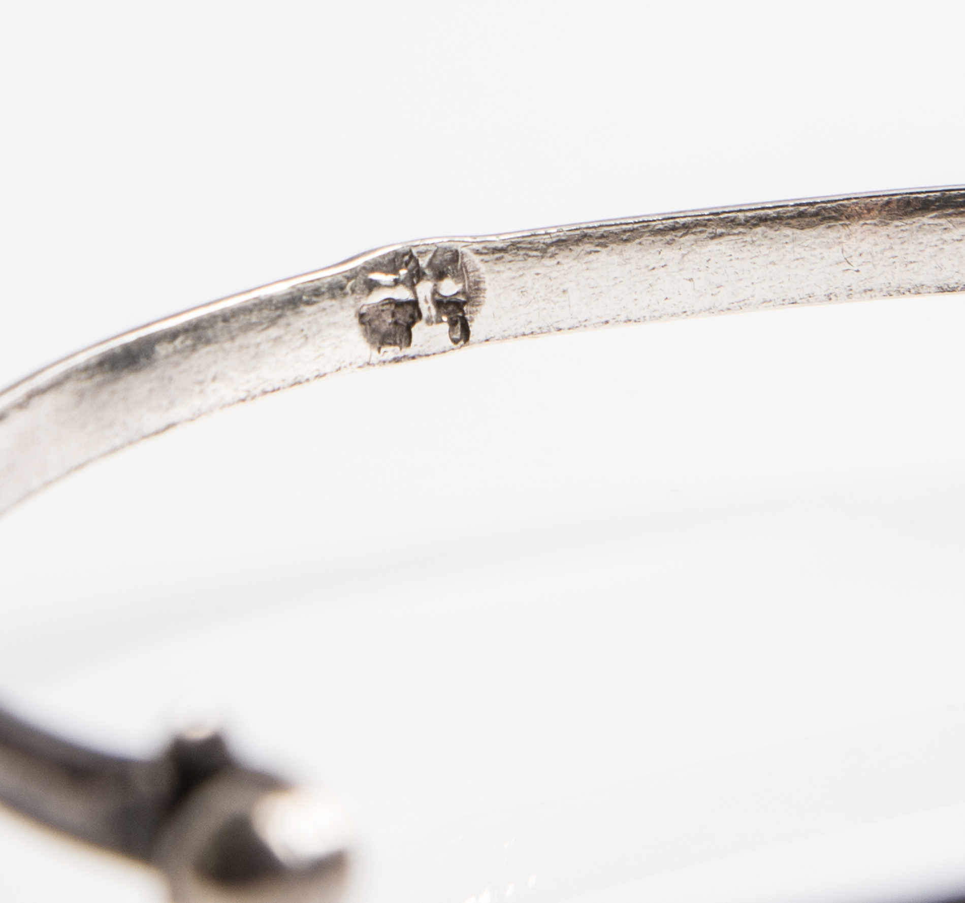 Sterling Silver and Turquoise Scarab Bangle Bracelet