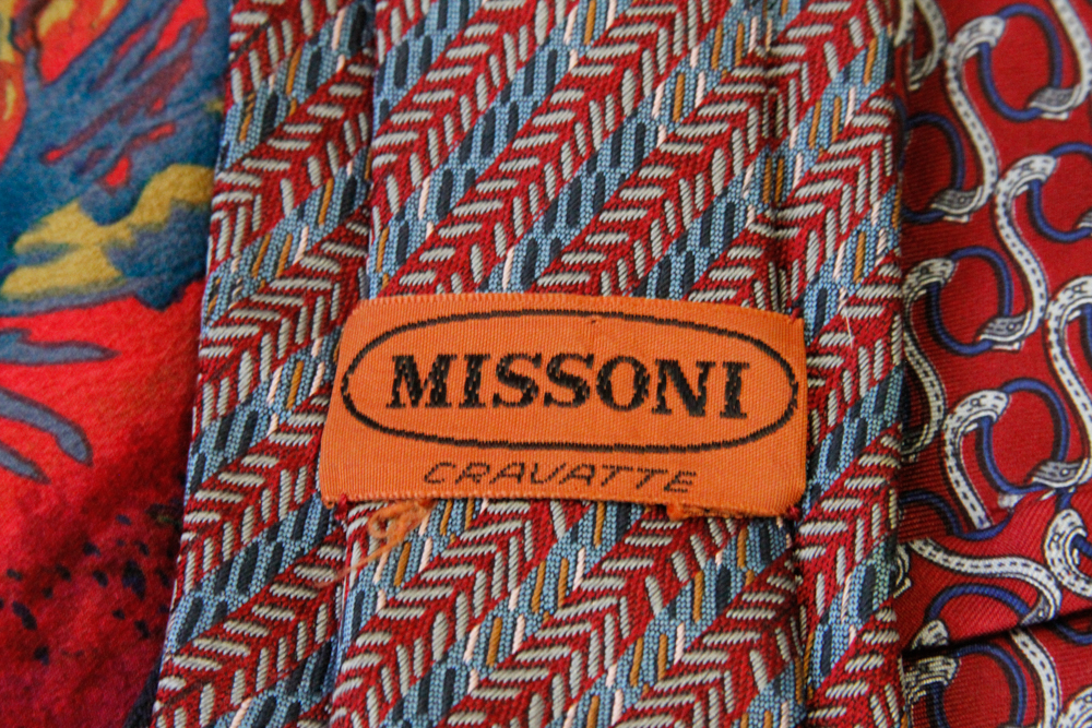 Seventy Five Vintage Ties, Bowties, Suspenders Including Valentino, Dior, Zegna, Don Loper