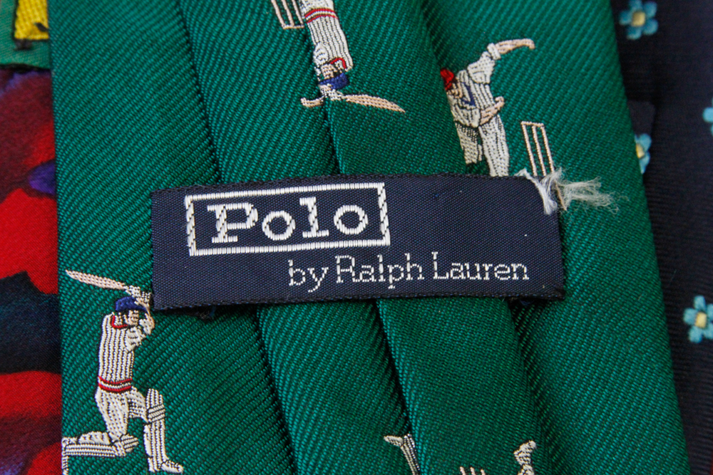 Seventy Five Vintage Ties, Bowties, Suspenders Including Valentino, Dior, Zegna, Don Loper