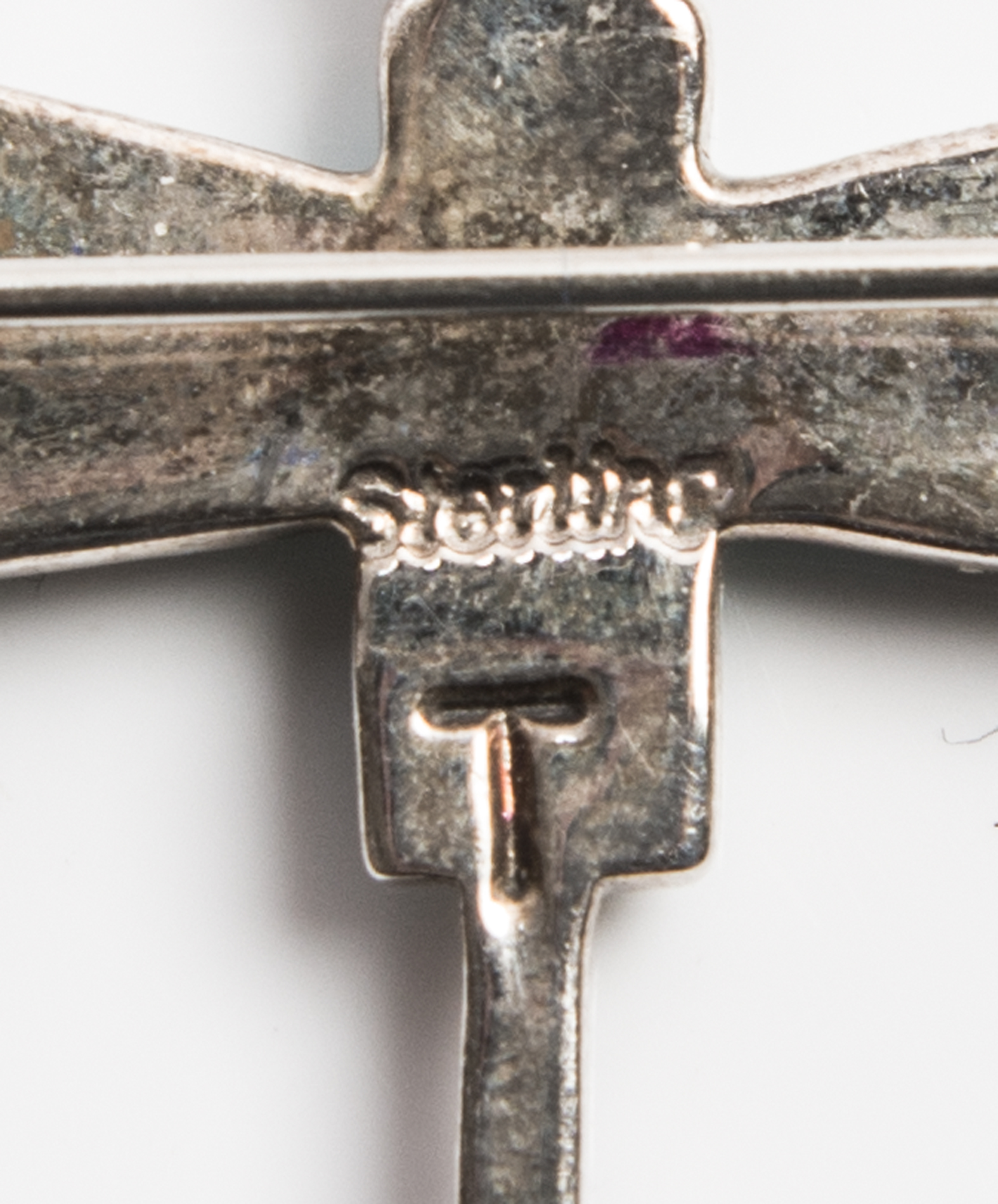 Sterling Silver and Turquoise Dragonfly Brooch