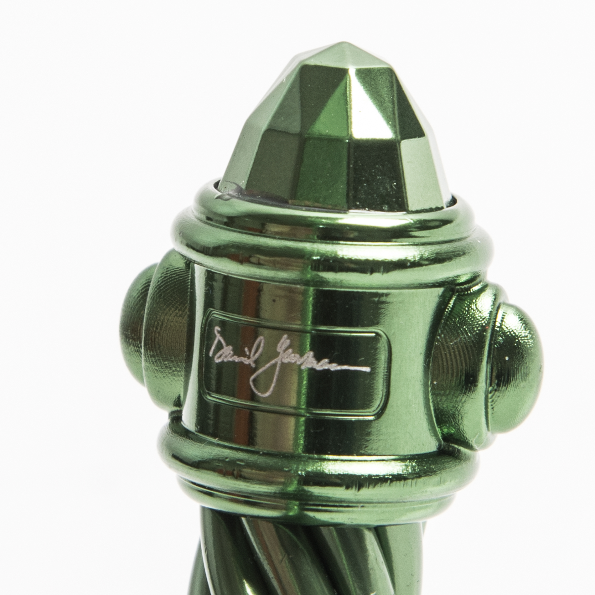 David Yurman Green Aluminum Cable Cuff