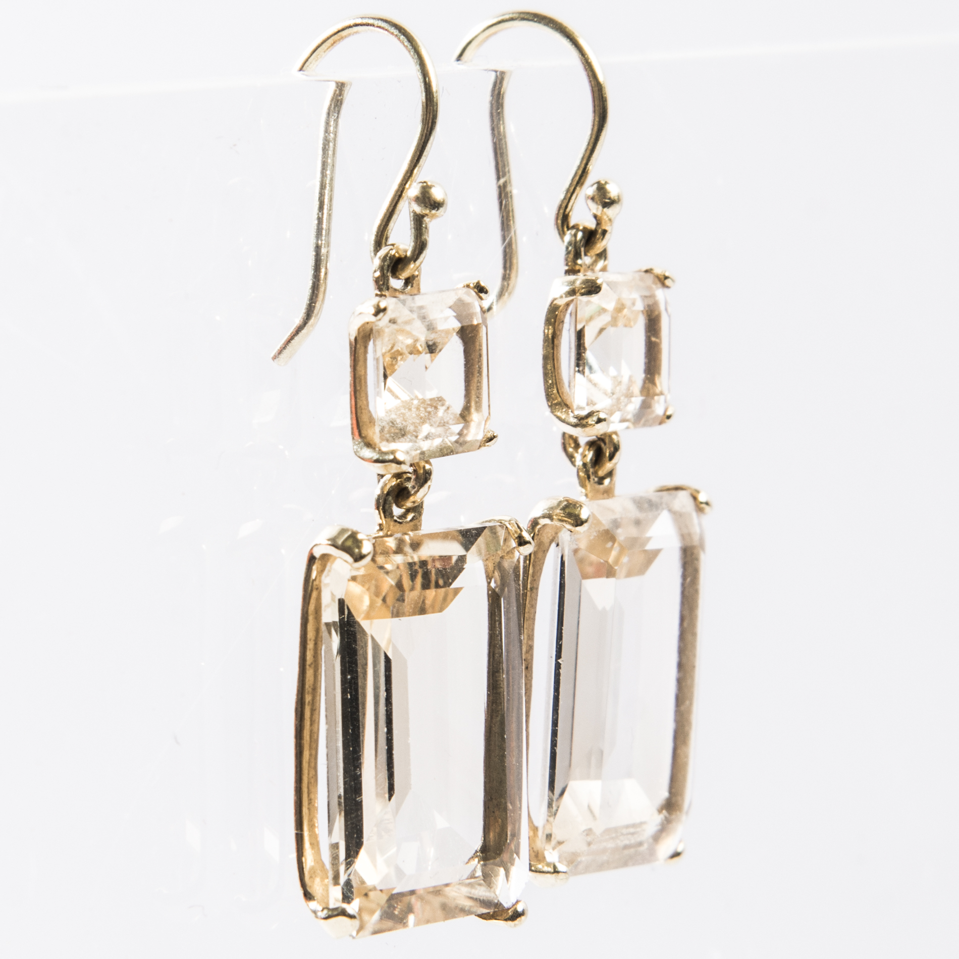 Ippolita 18K Yellow Gold and Lemon Quartz "Rock Candy" Dangle Earrings
