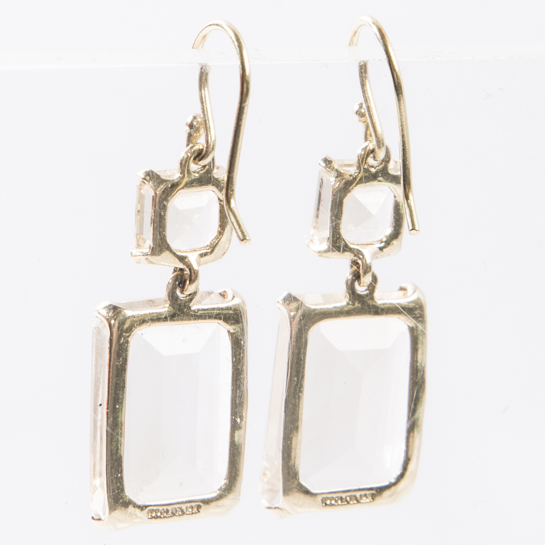 Ippolita 18K Yellow Gold and Lemon Quartz "Rock Candy" Dangle Earrings