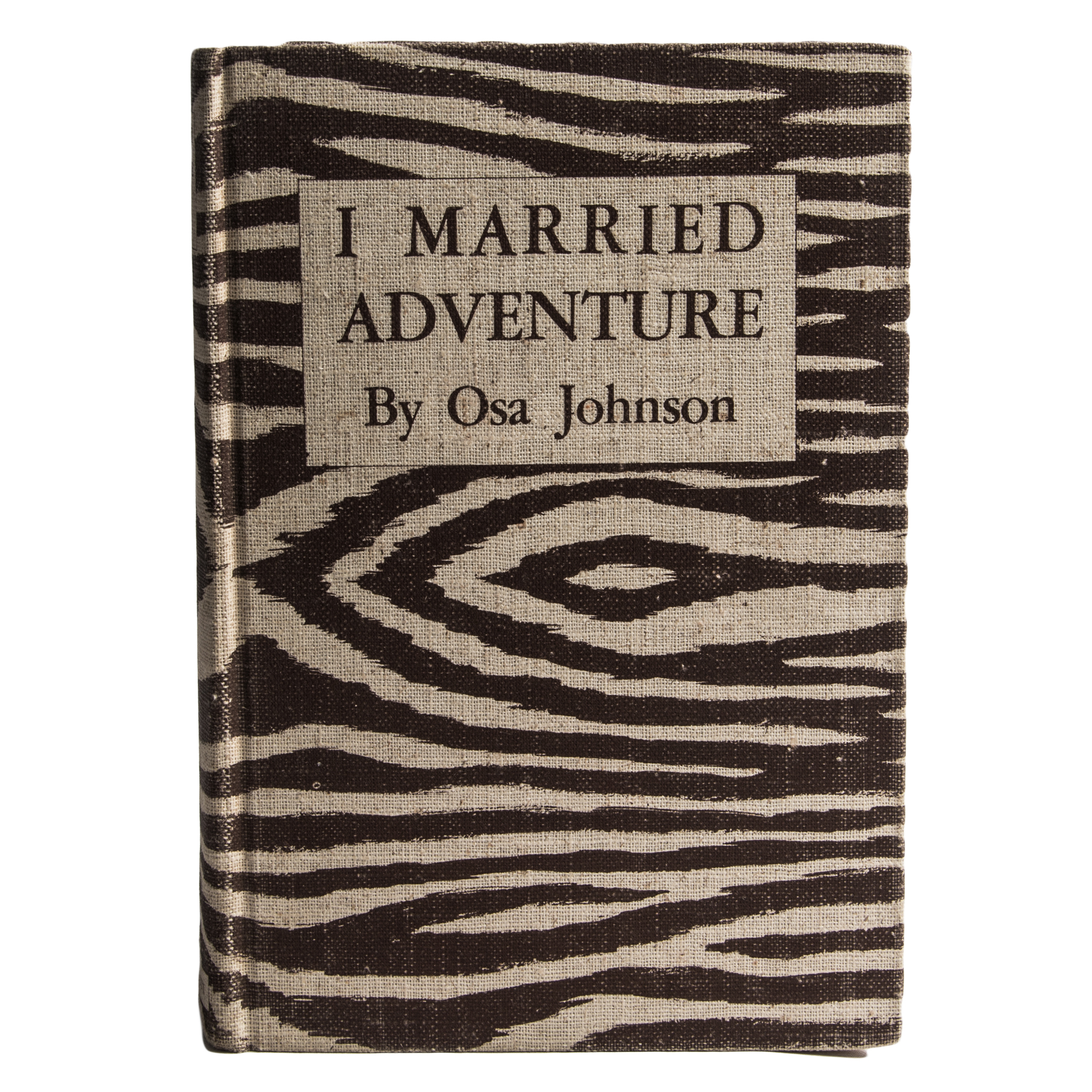 Osa Johnson "I Married Adventure" Signed First Edition, Fifth Impression Book