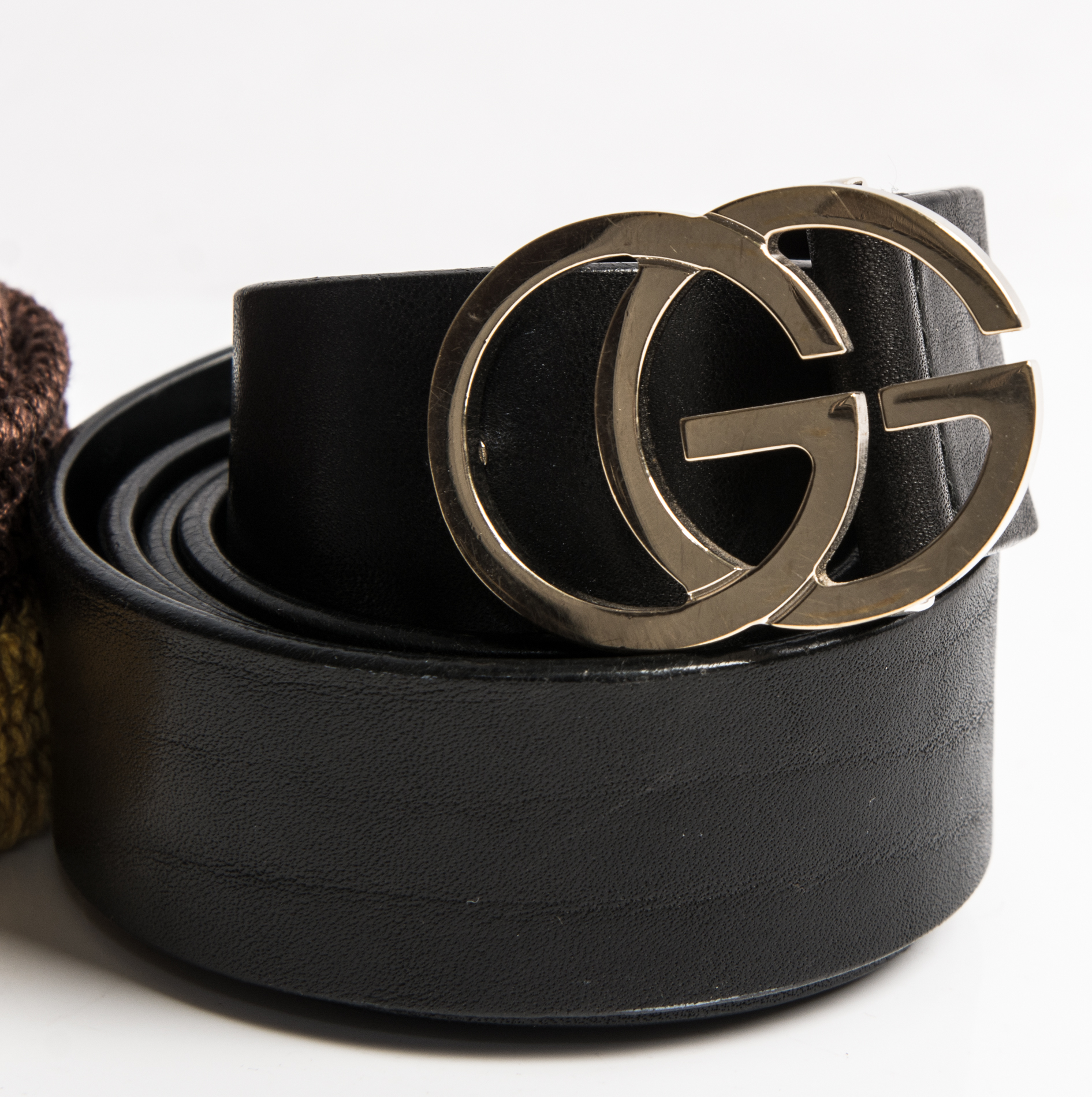 Gucci and Prada Belts