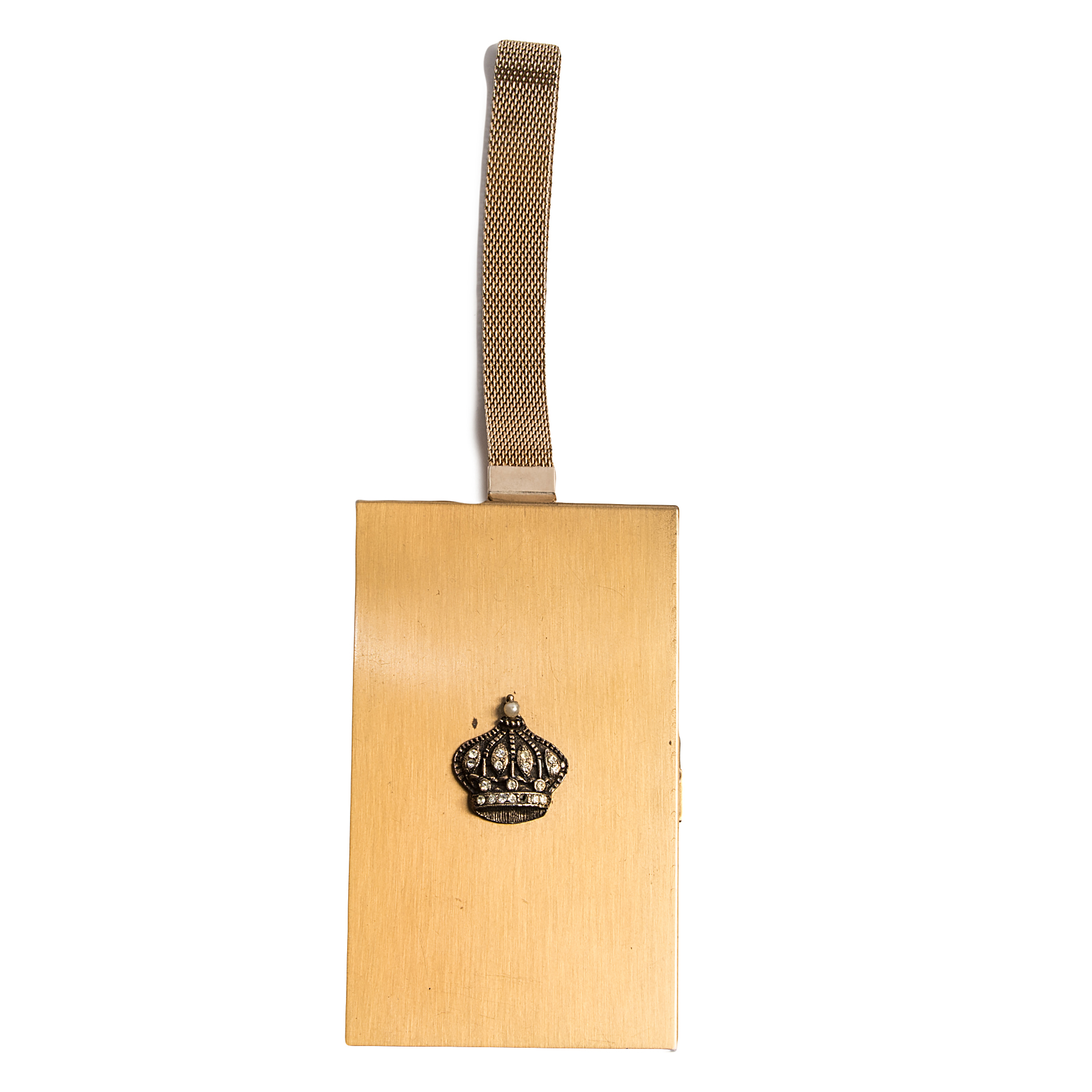 Vintage Gold Tone Carry-All