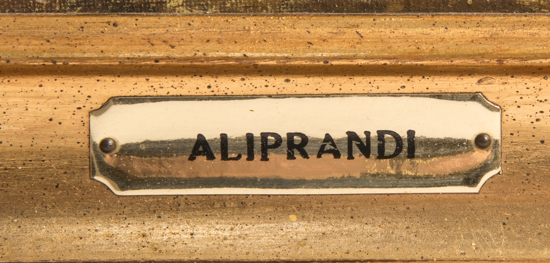 Aliprandi Original Oil on Board