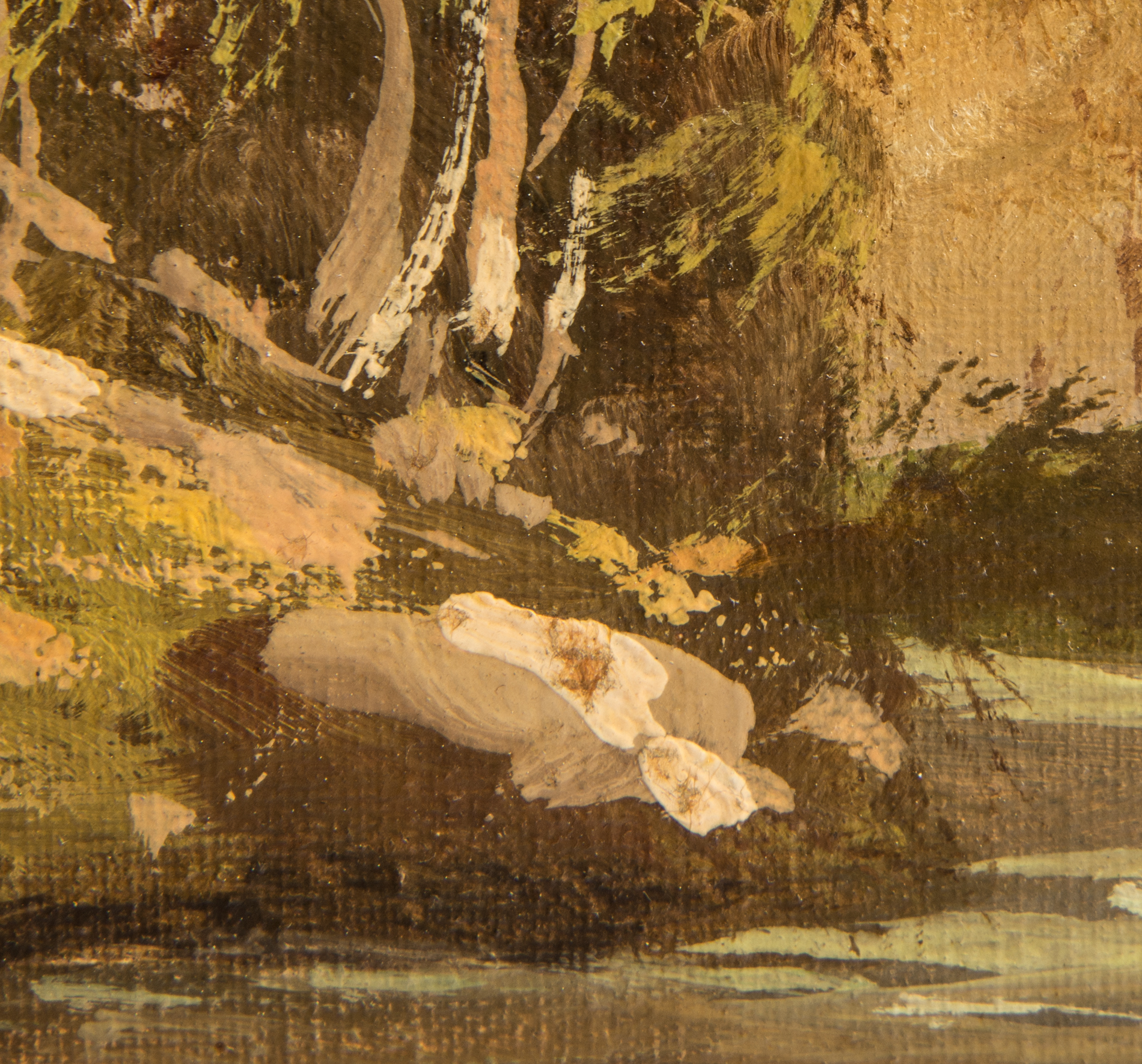 Aliprandi Original Oil on Board