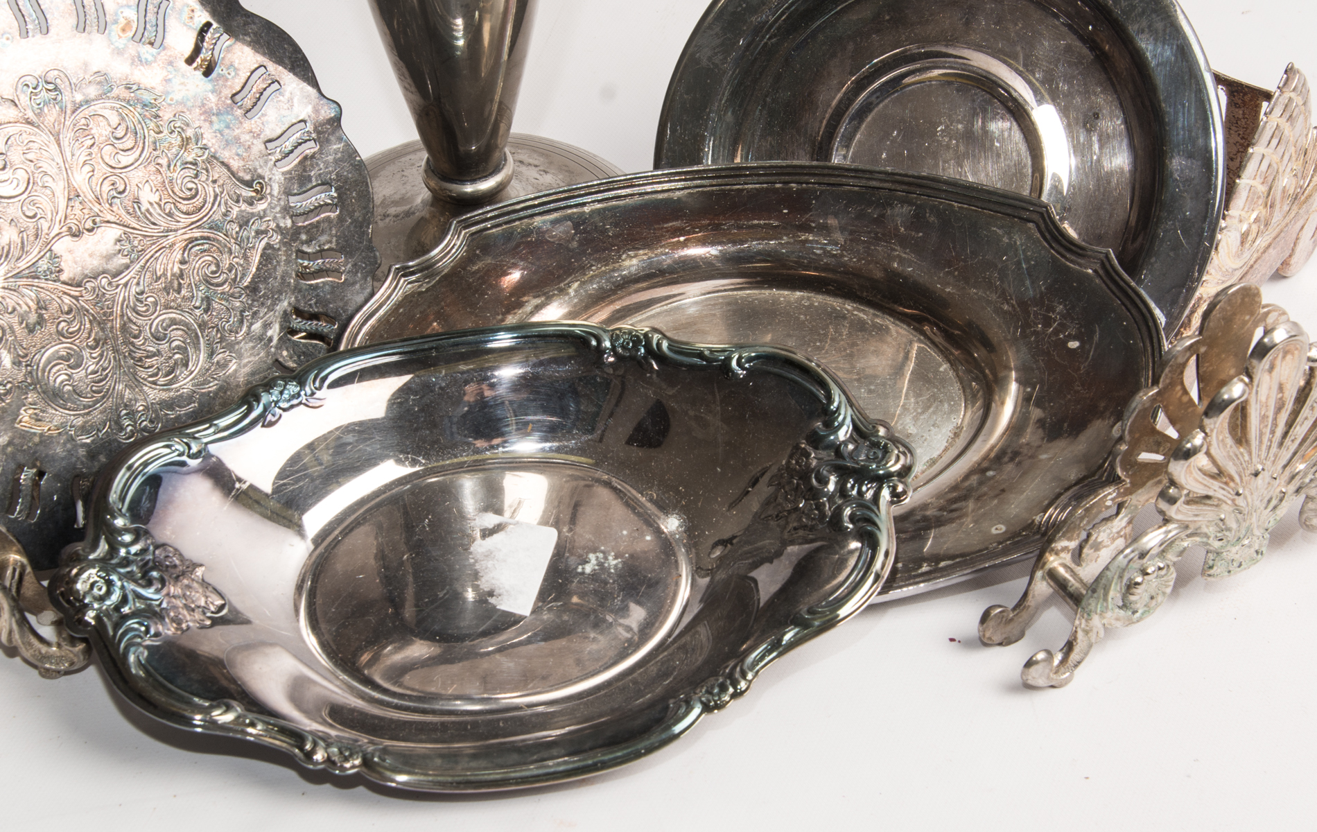 Assorted Silver Plate Tableware