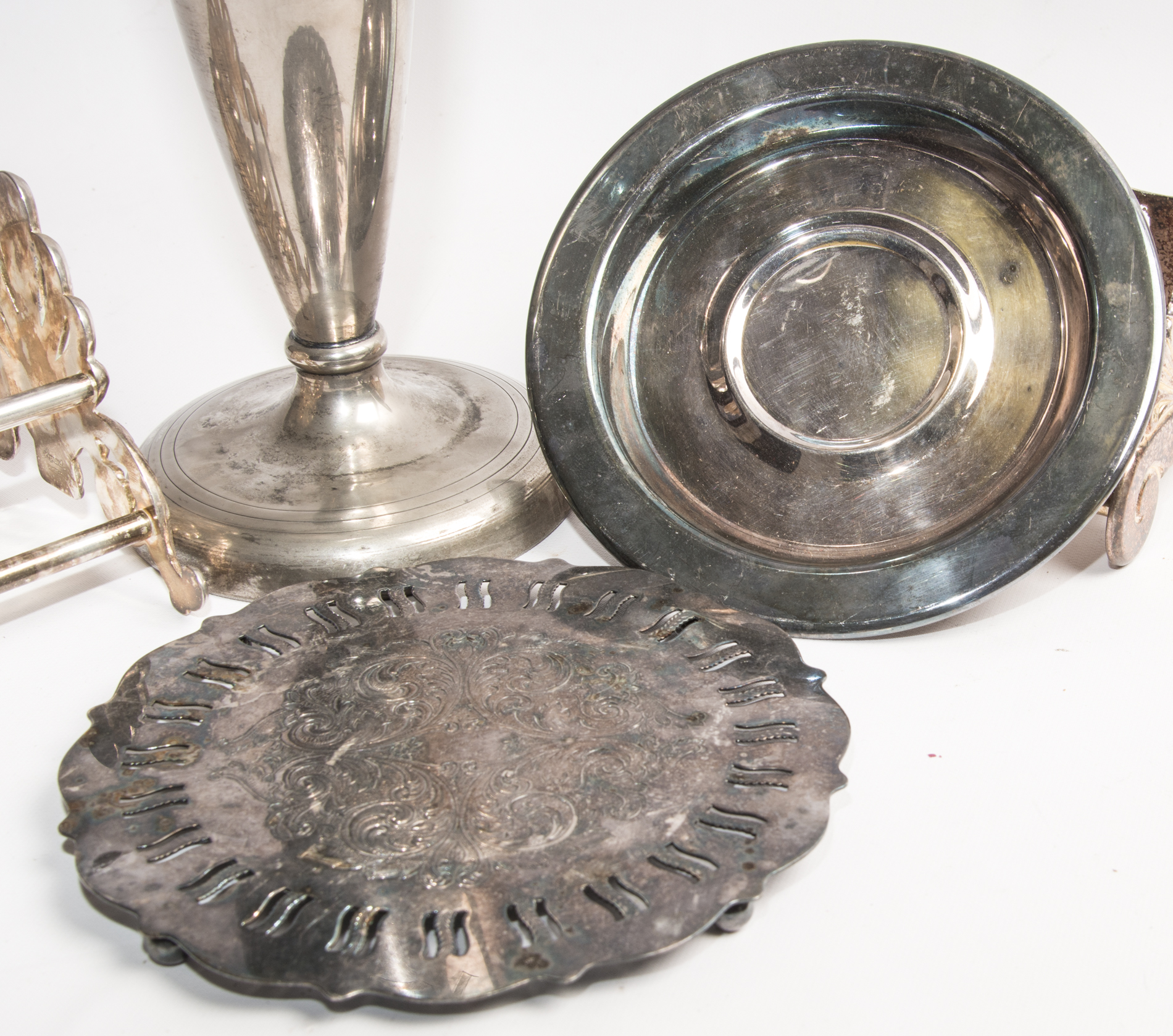 Assorted Silver Plate Tableware