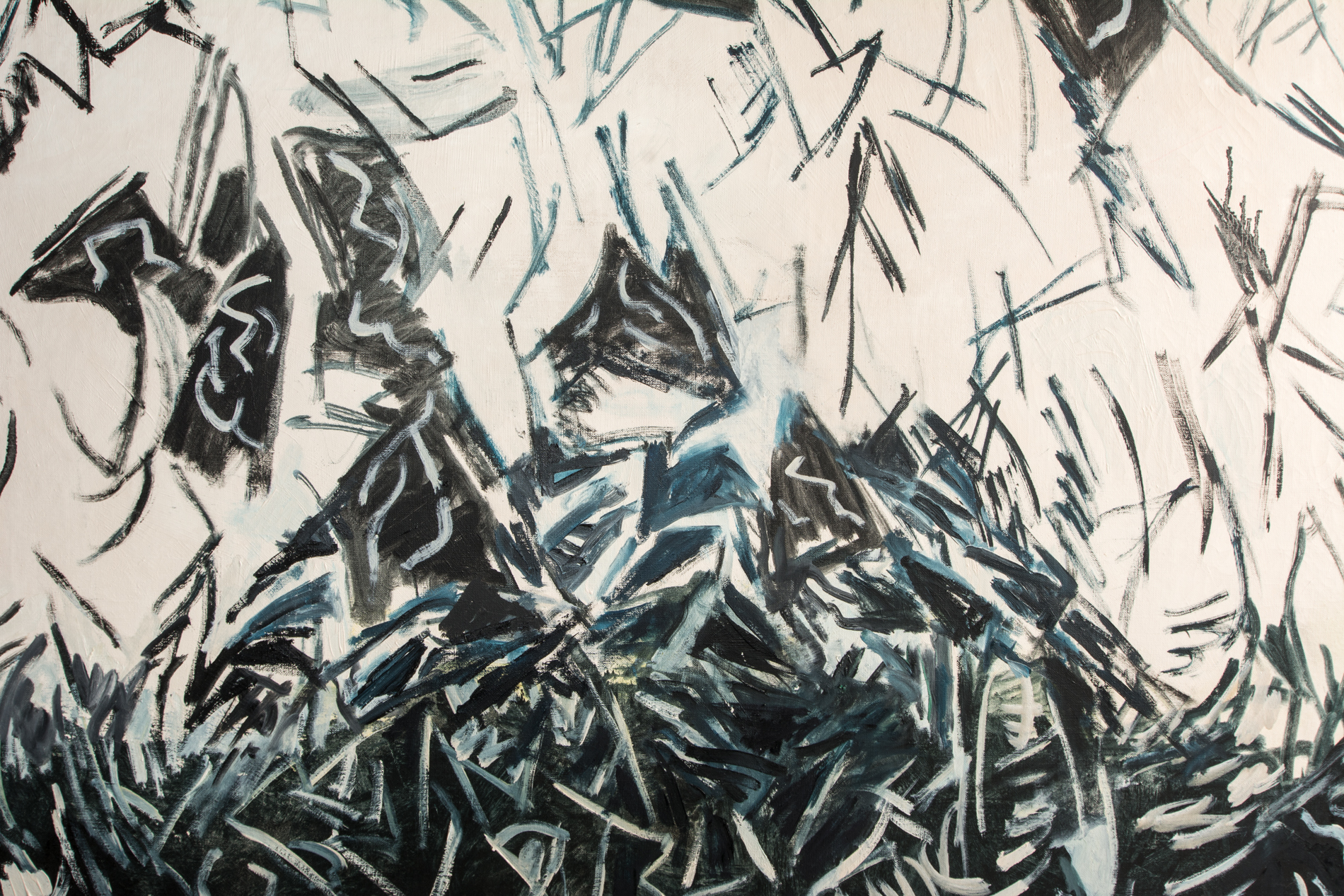 Abstract Acrylic on Canvas