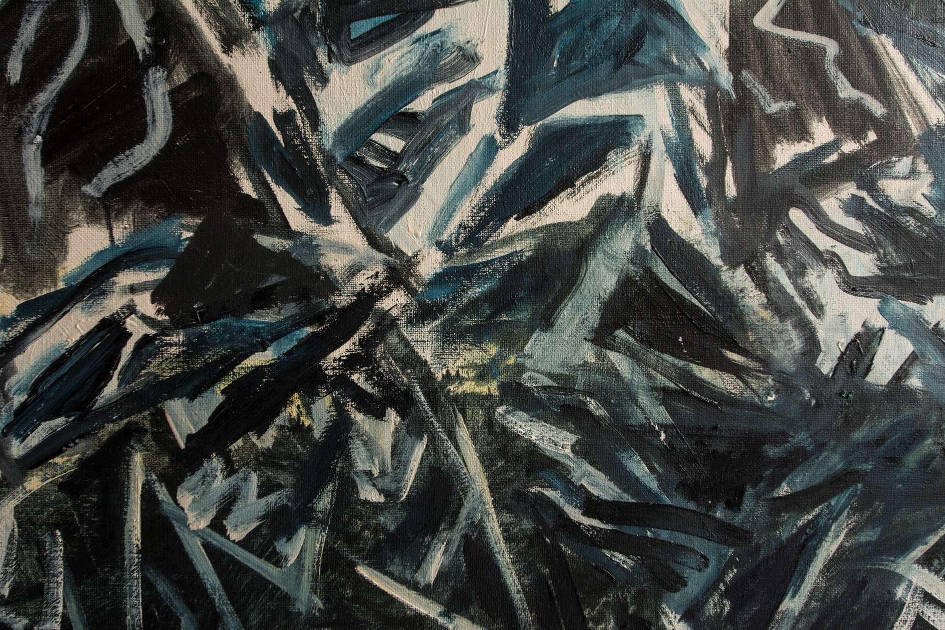 Abstract Acrylic on Canvas