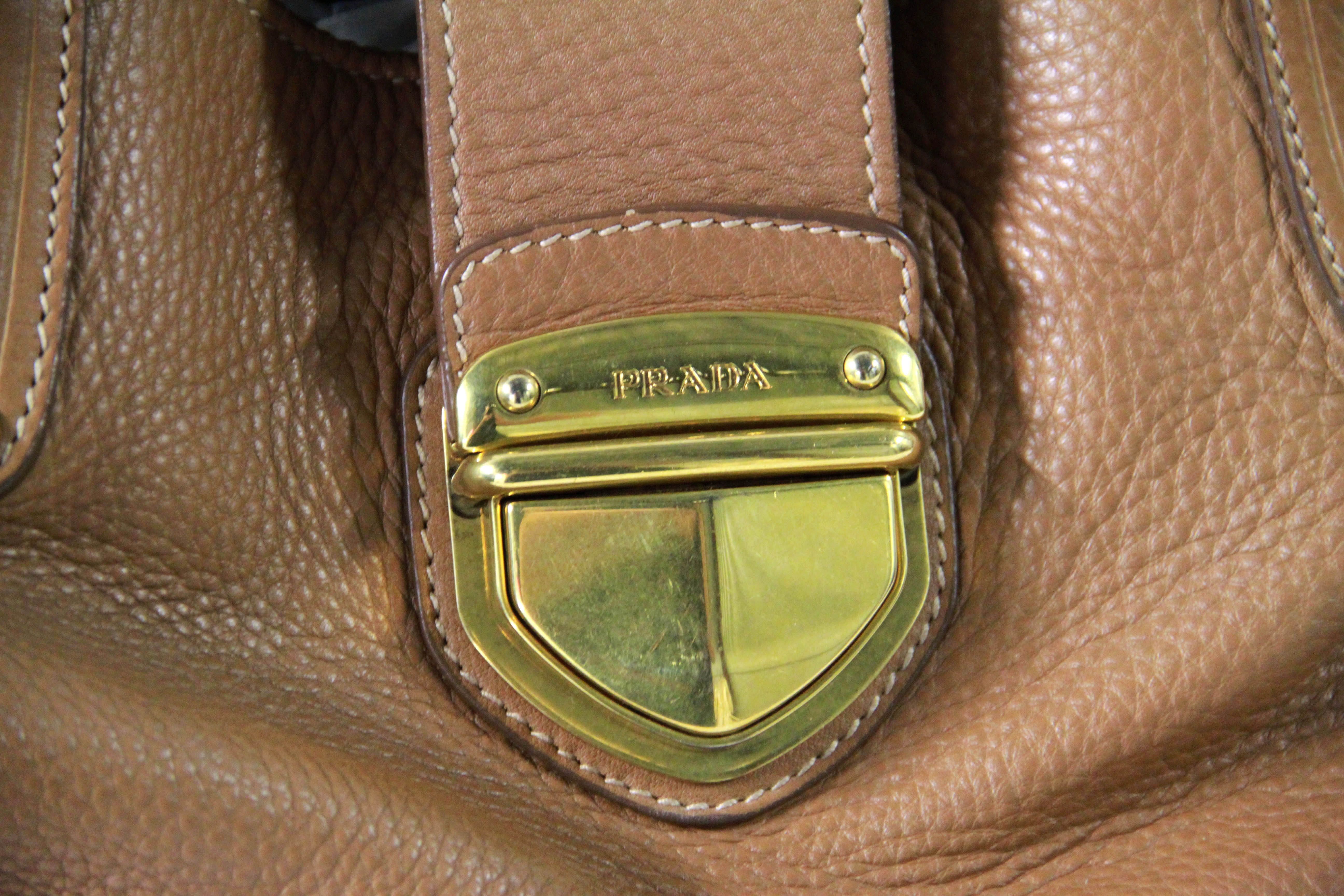 Prada Brown Leather Handbag
