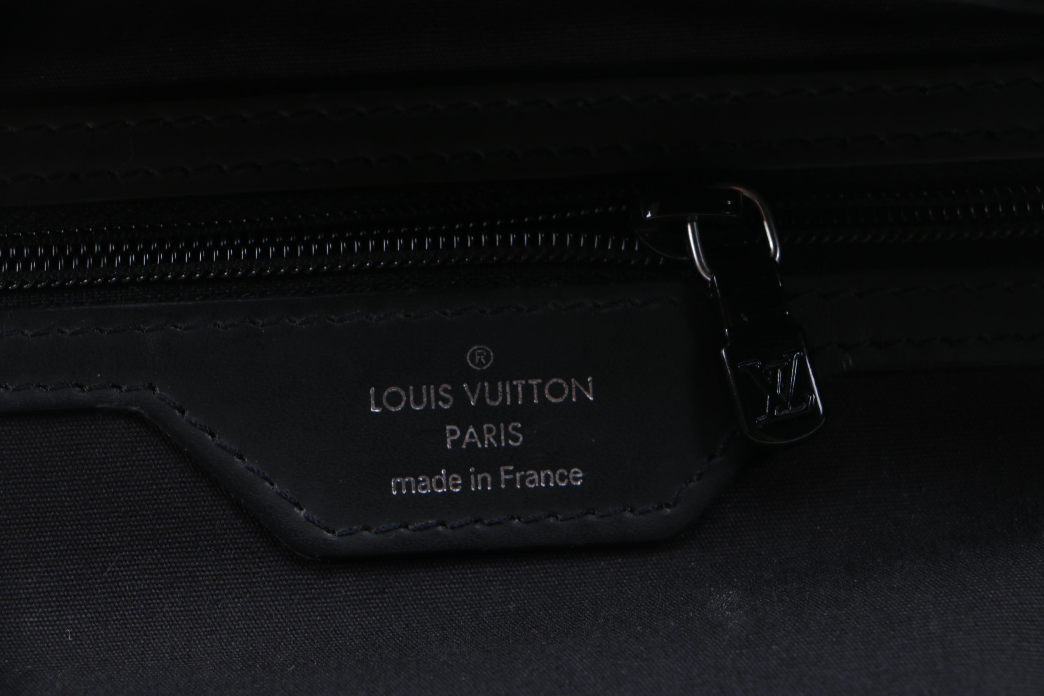 Louis Vuitton Black Epi Leather Tote