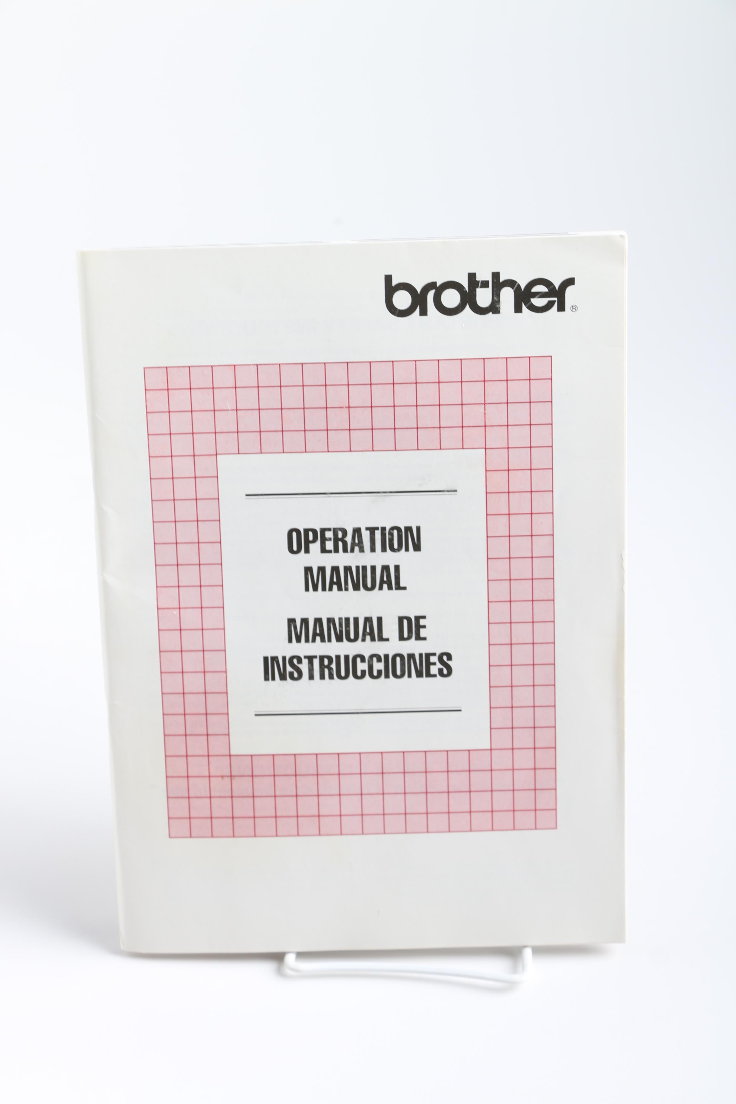 Brother Vx 1100 Sewing Machine