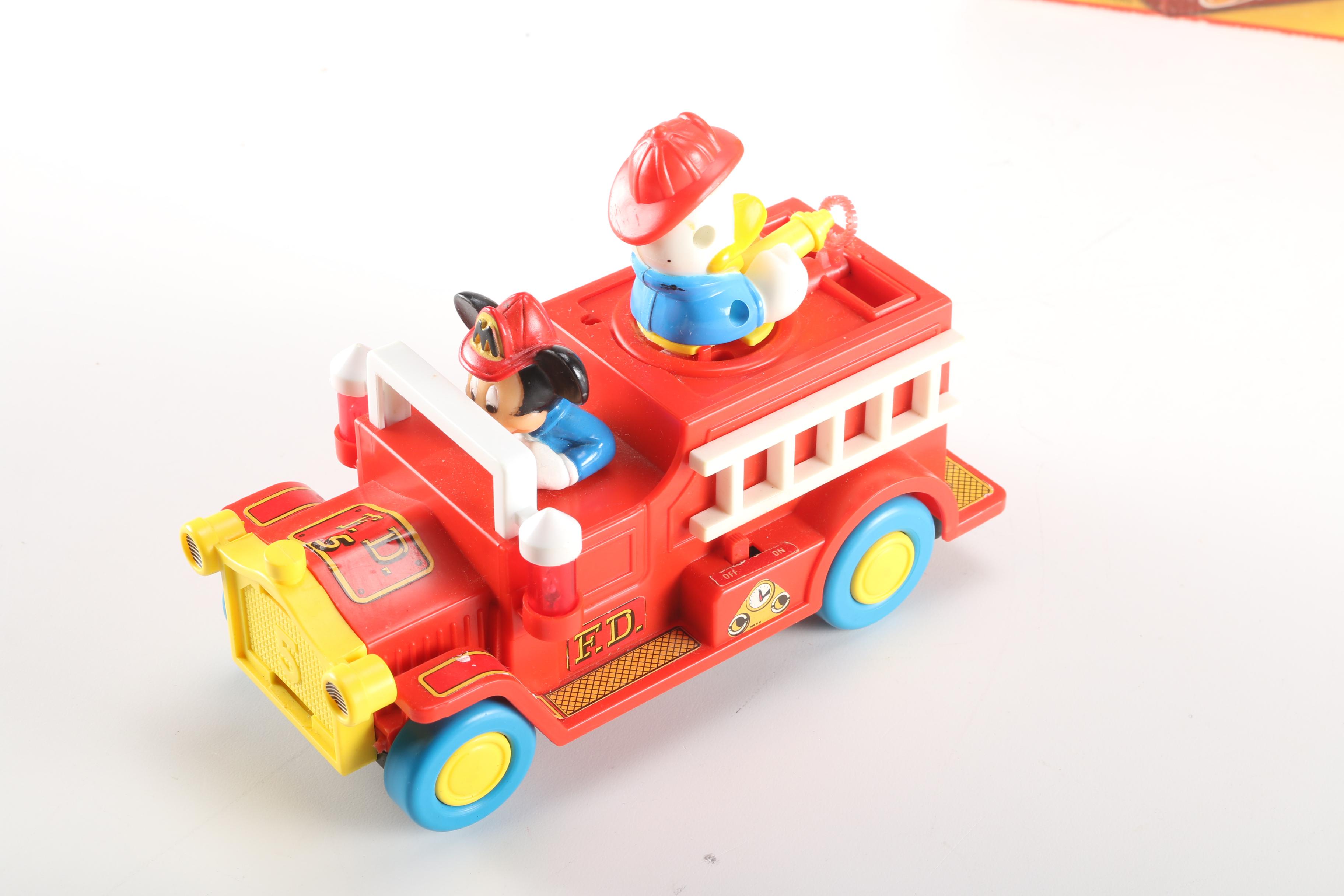 Mickey Mouse Collectibles Including Mickey Magician and a Fortune Teller