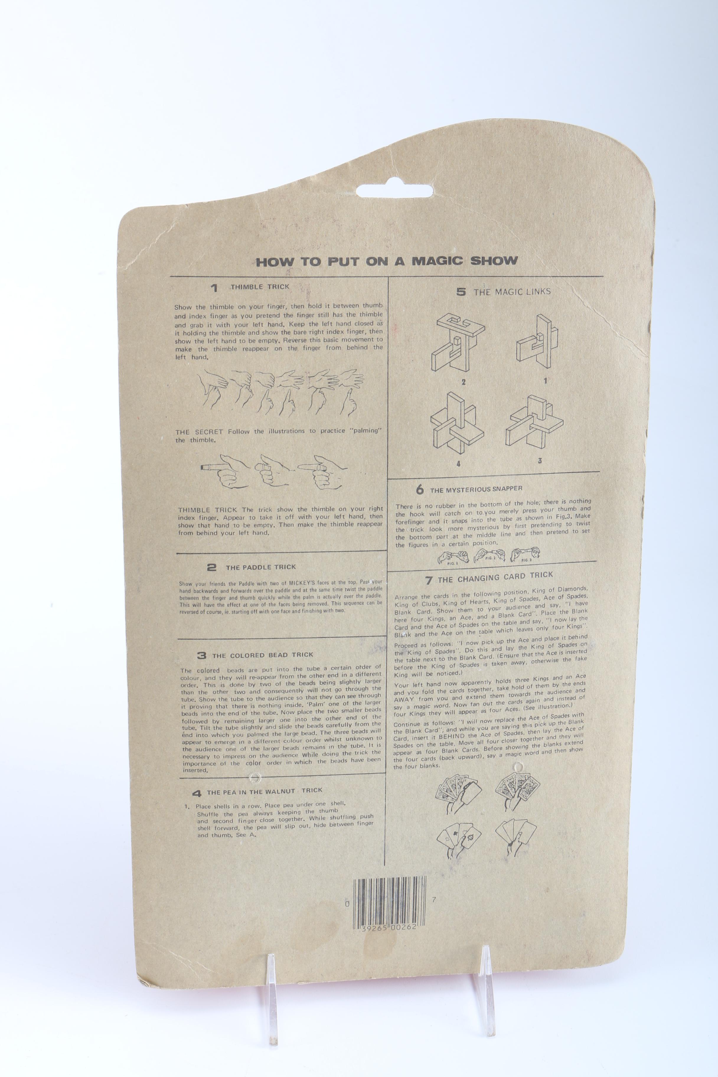 Mickey Mouse Collectibles Including Mickey Magician and a Fortune Teller