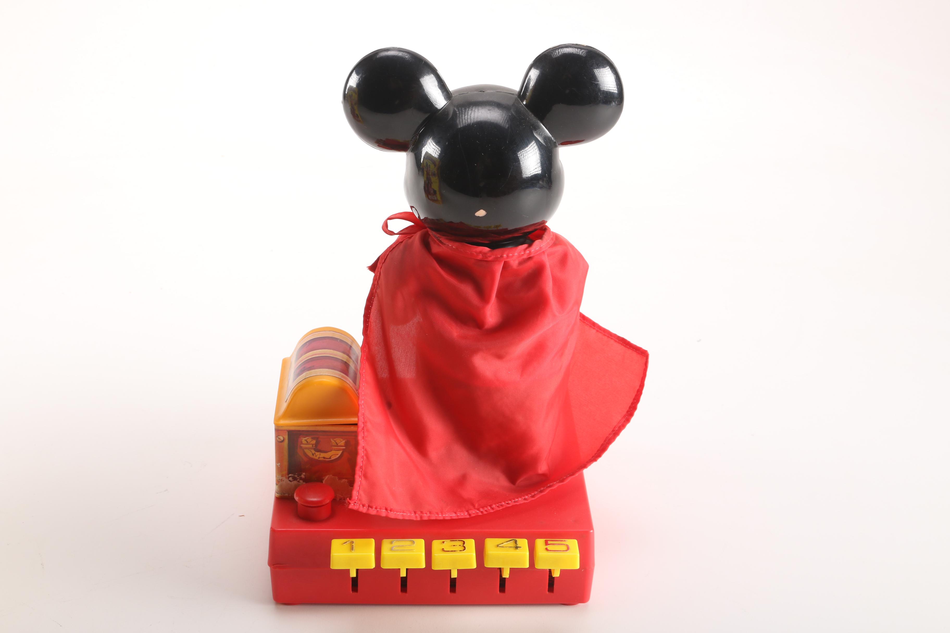 Mickey Mouse Collectibles Including Mickey Magician and a Fortune Teller