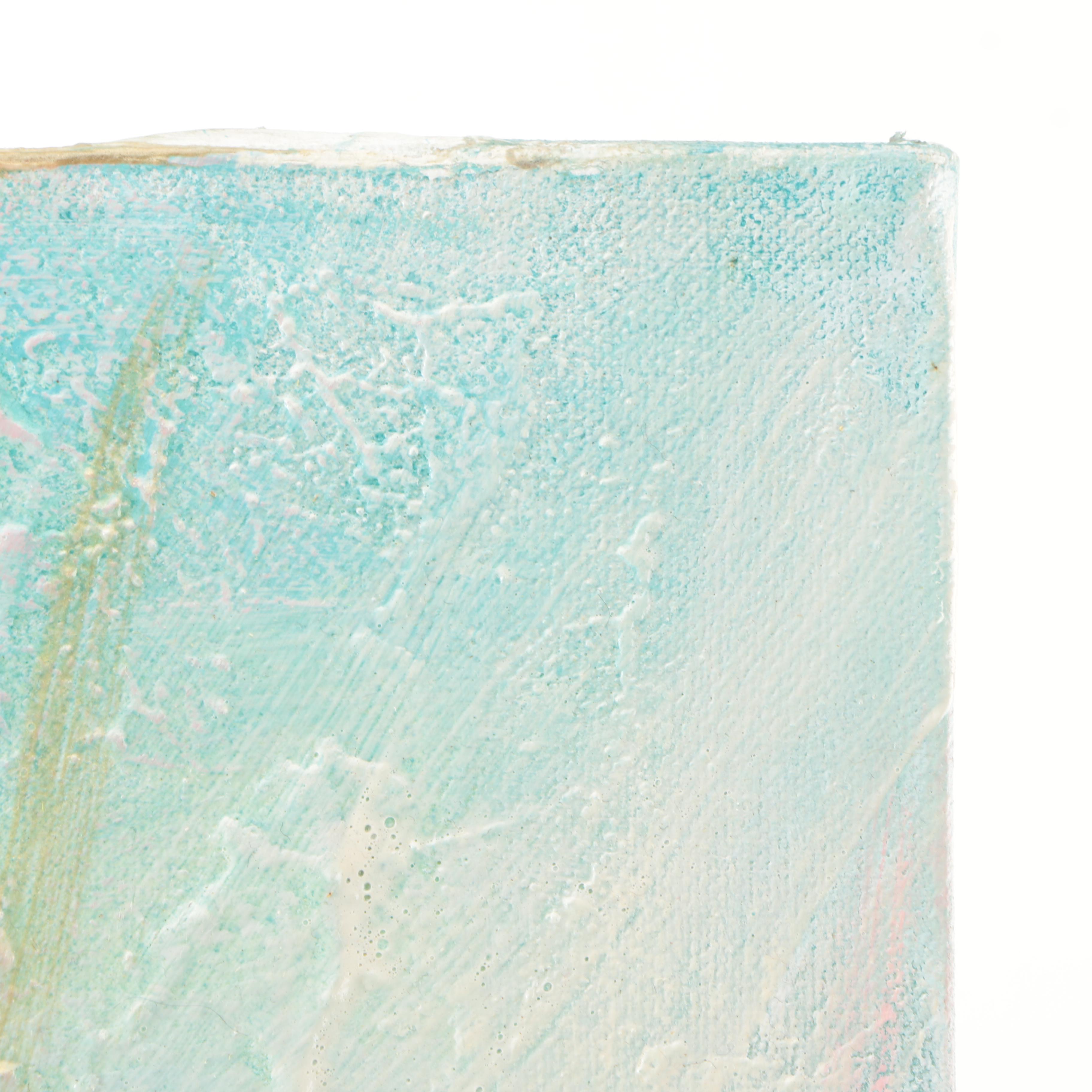 Lynne Heffner-Ferrante Textured Oil Painting of Flowers