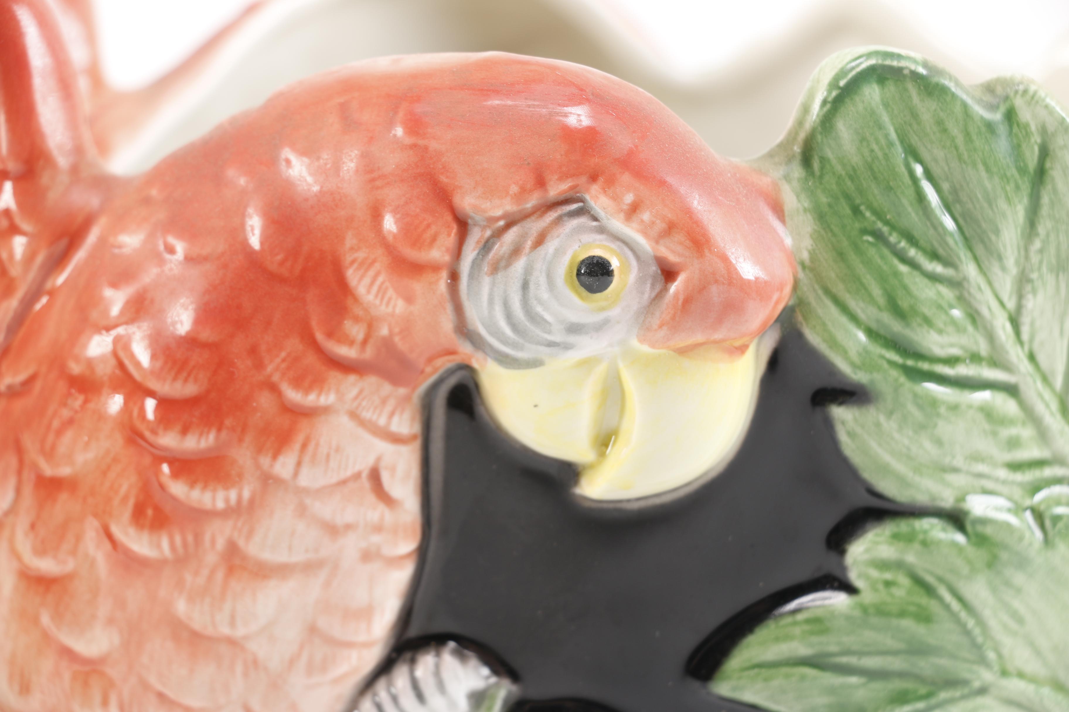 Fitz and Floyd Parrot Pitcher