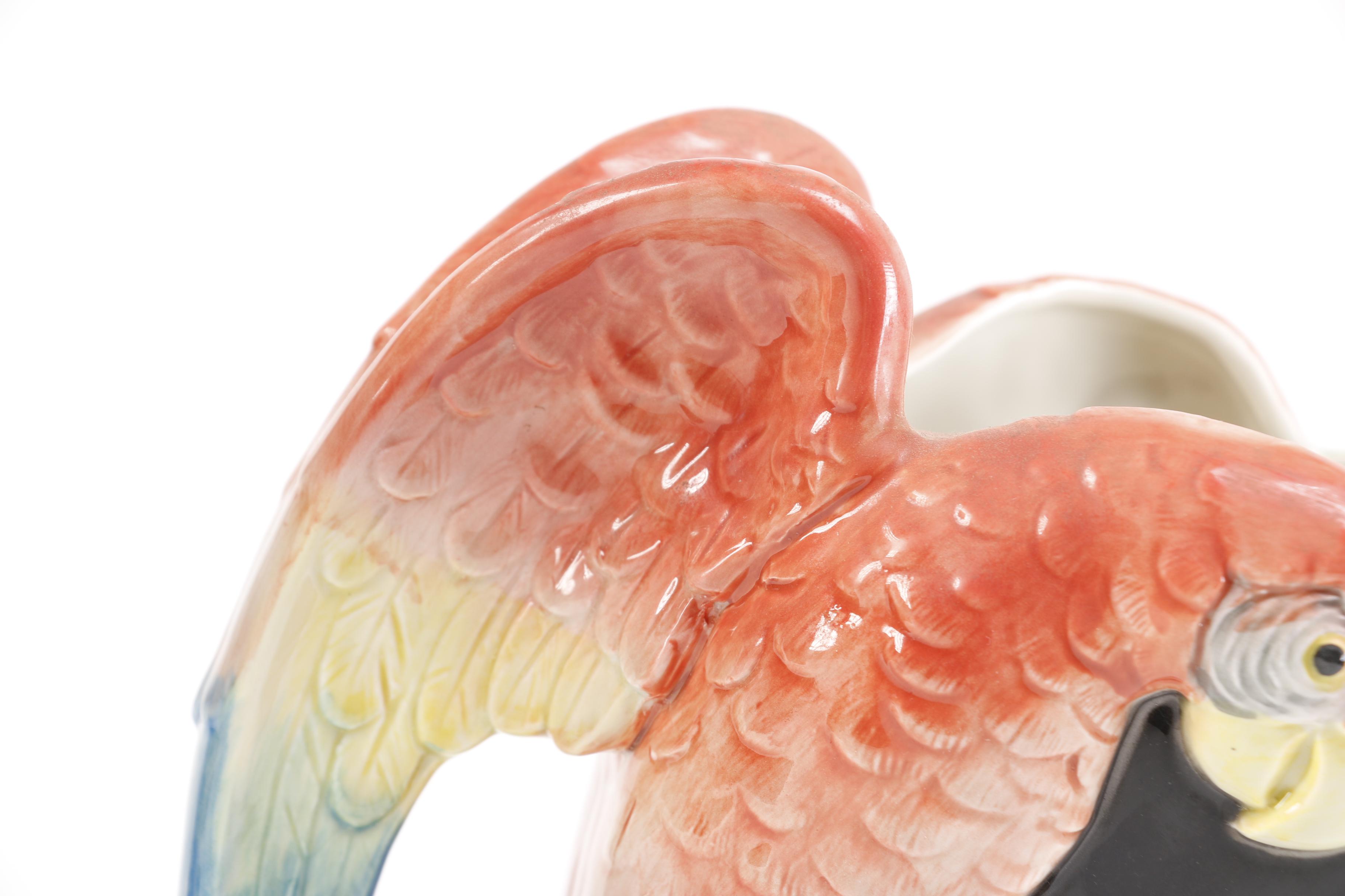 Fitz and Floyd Parrot Pitcher