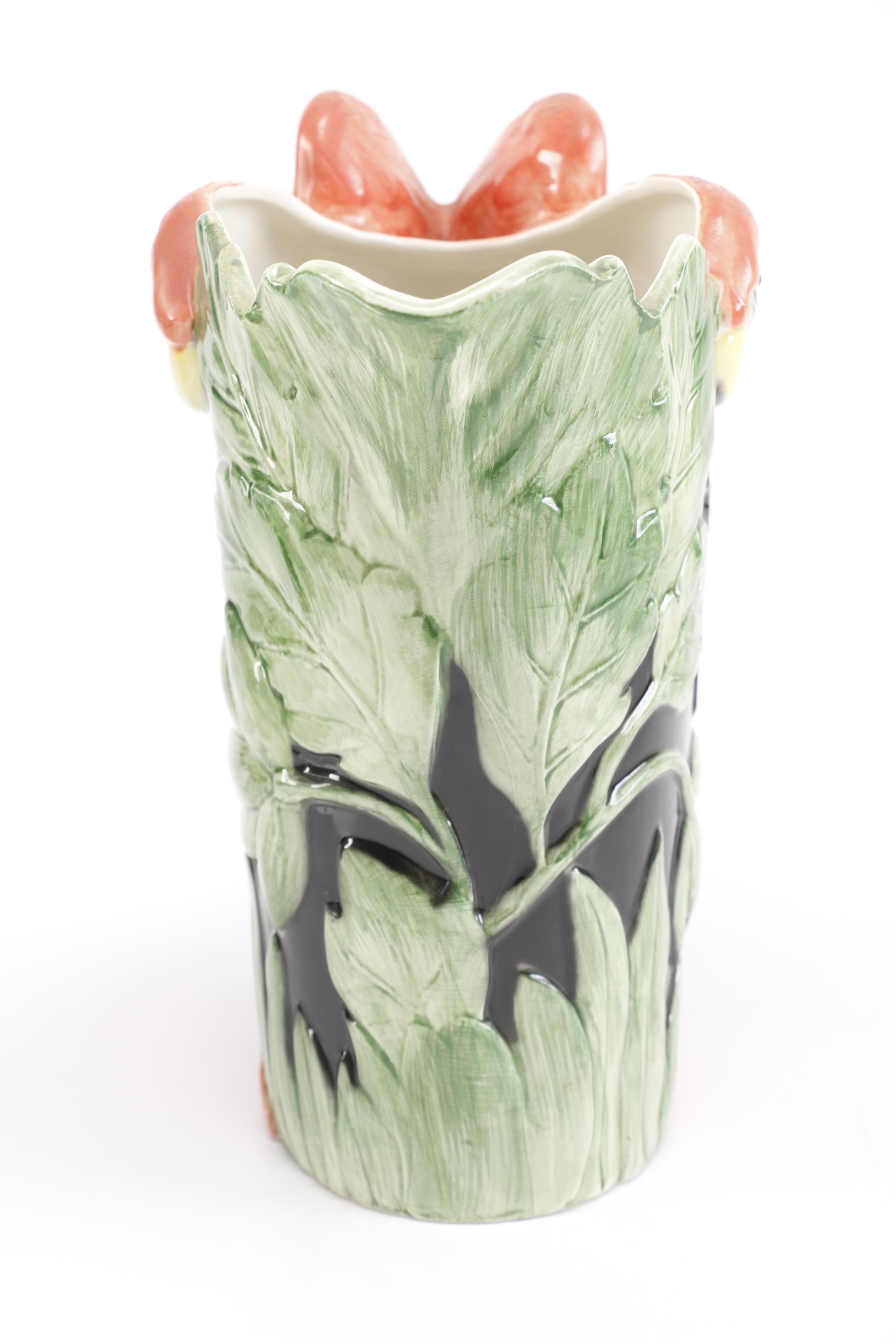 Fitz and Floyd Parrot Pitcher