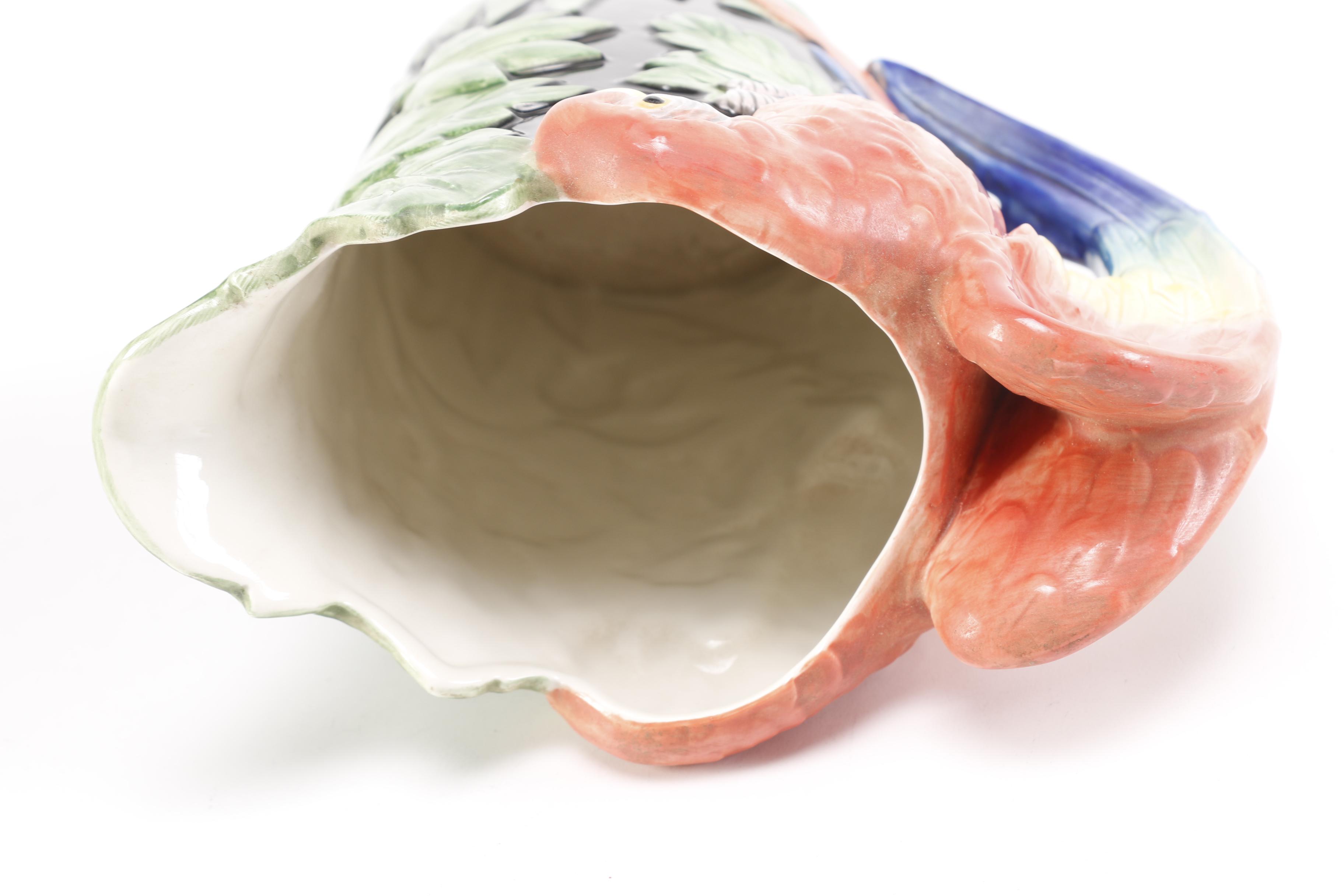 Fitz and Floyd Parrot Pitcher