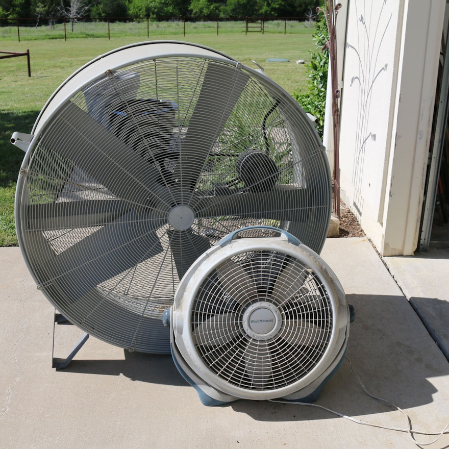 Pair of Large Fans