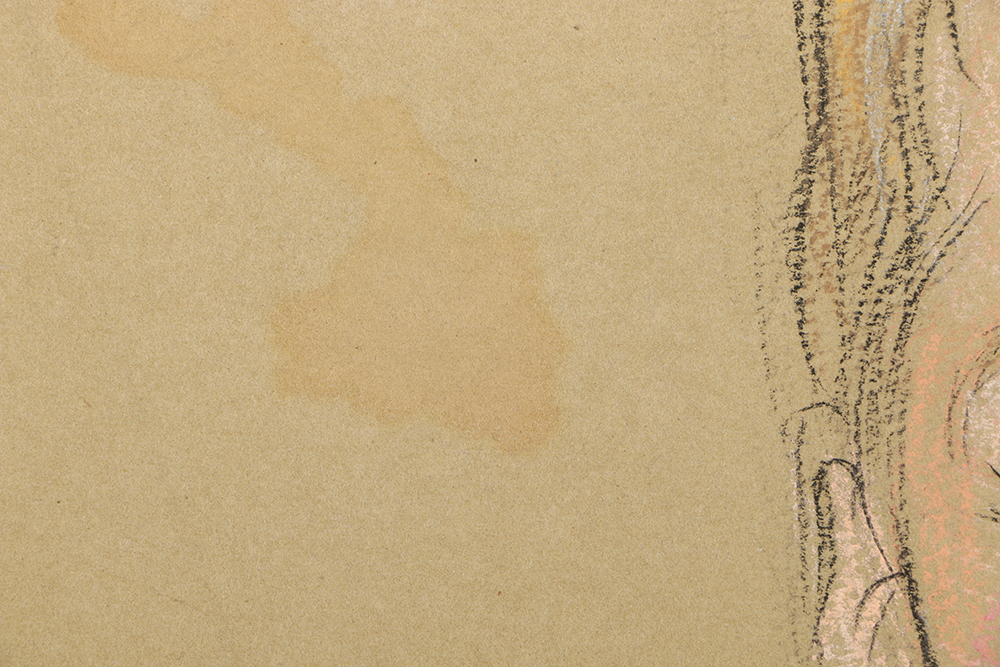 Emily B. Waite Pastel on Paper Drawing Portrait of a Boy