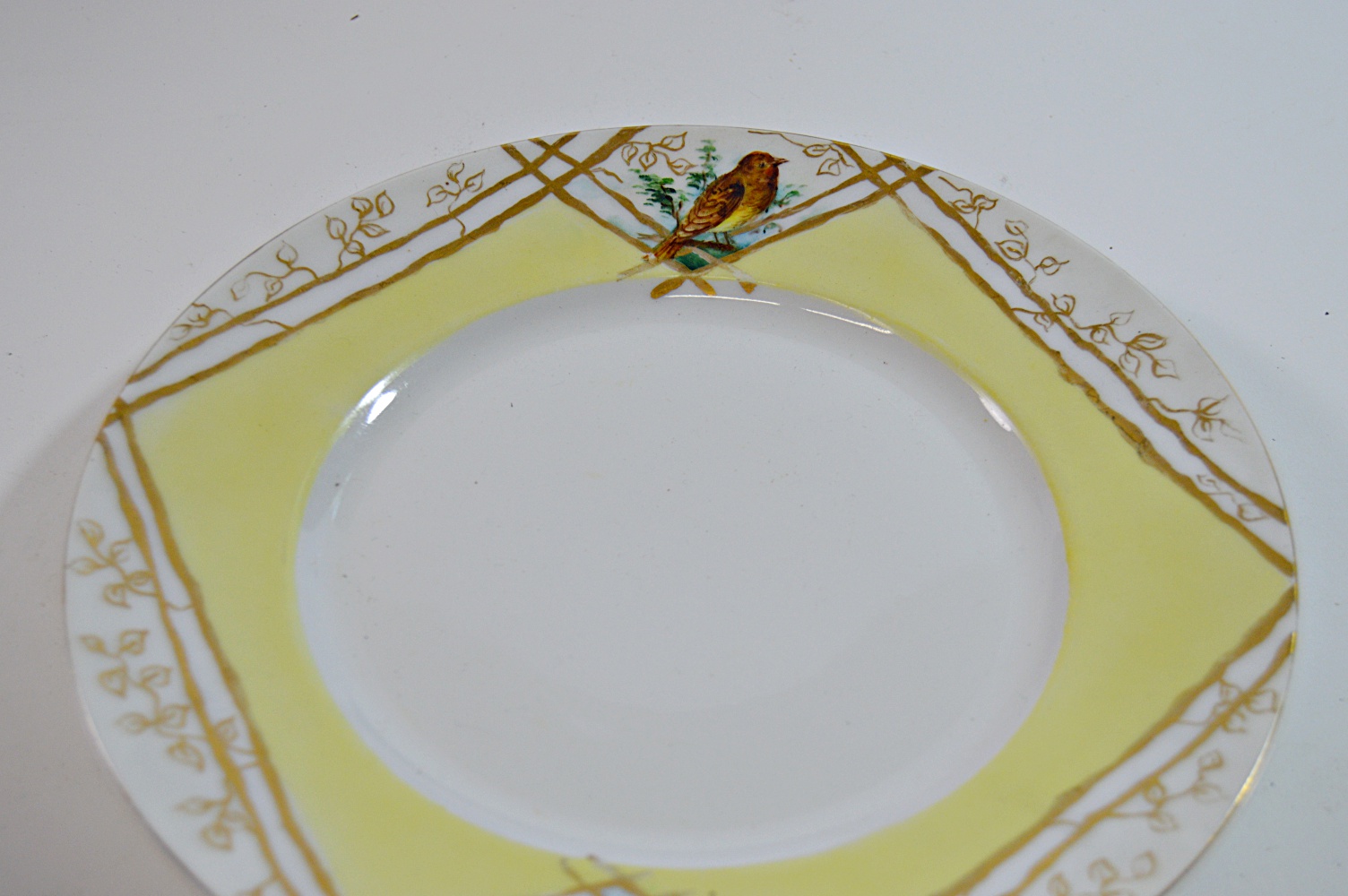 Antique Porcelain Bowl and Plates
