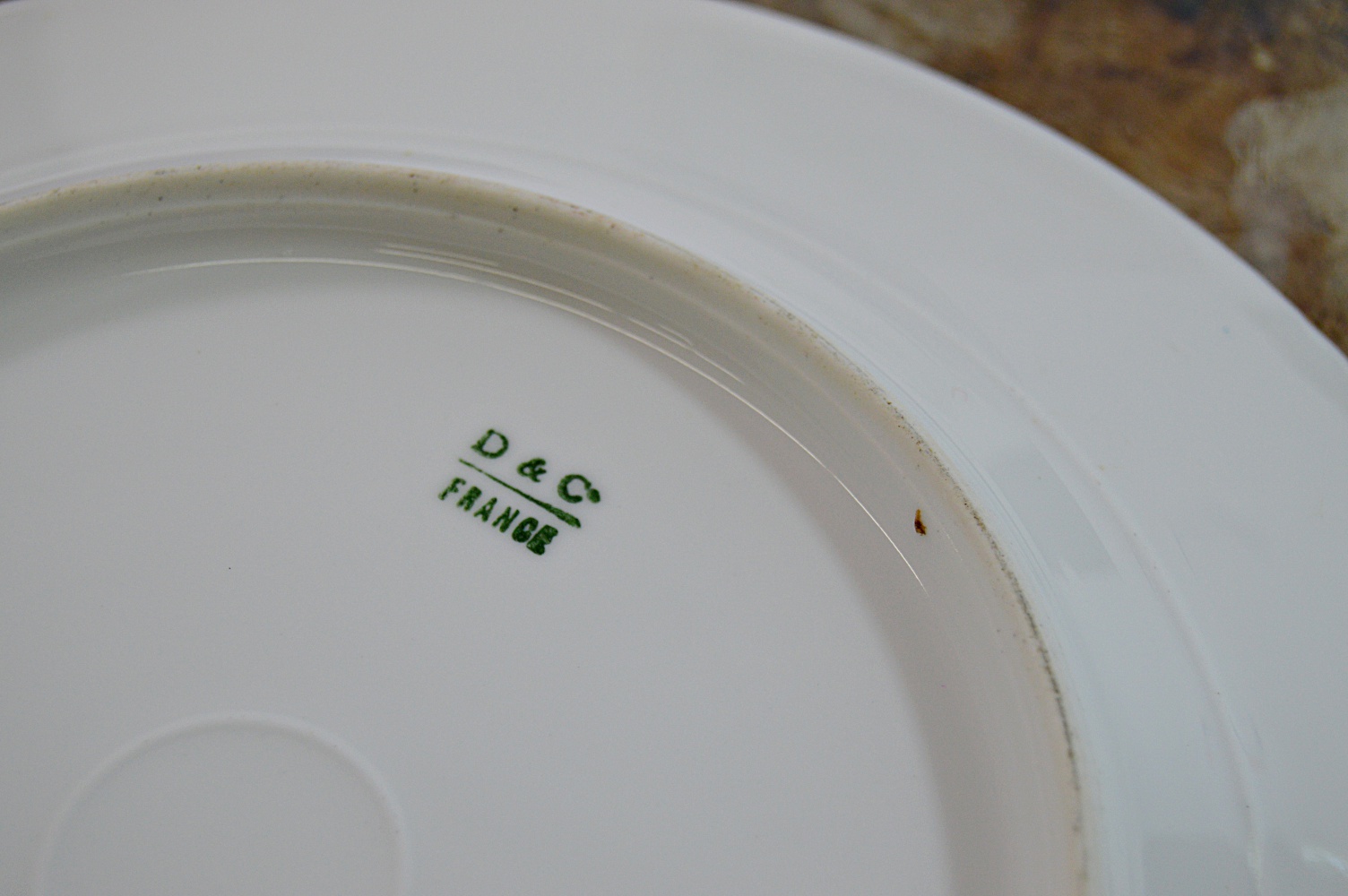 Antique Porcelain Bowl and Plates