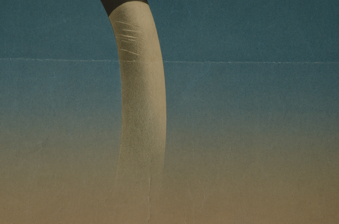 Original 1948 Advertisement Poster for Eptinger Mineral Water Designed by Herbert Leupin "...trink lieber Eptinger!"