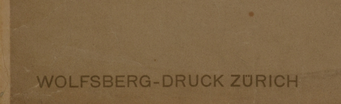 Original 1948 Advertisement Poster for Eptinger Mineral Water Designed by Herbert Leupin "...trink lieber Eptinger!"