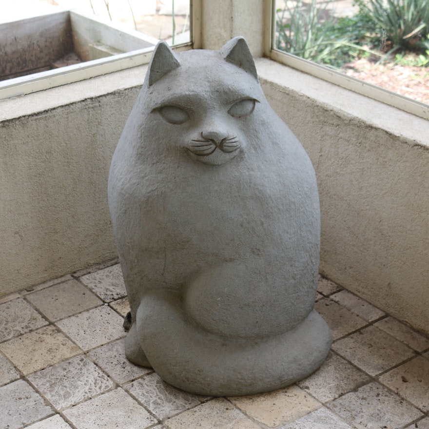 Paolo Grasso Cat Sculpture