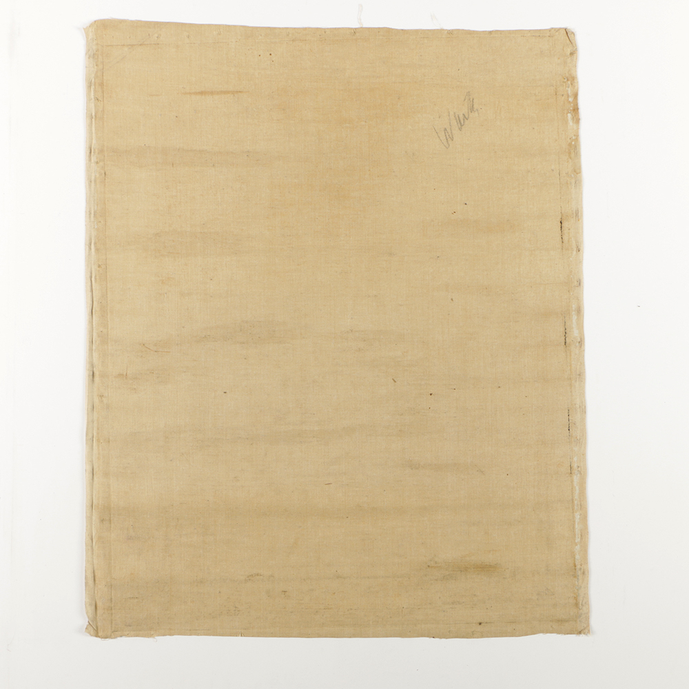 Emily B. Waite Oil on Canvas Portrait of Nude Man